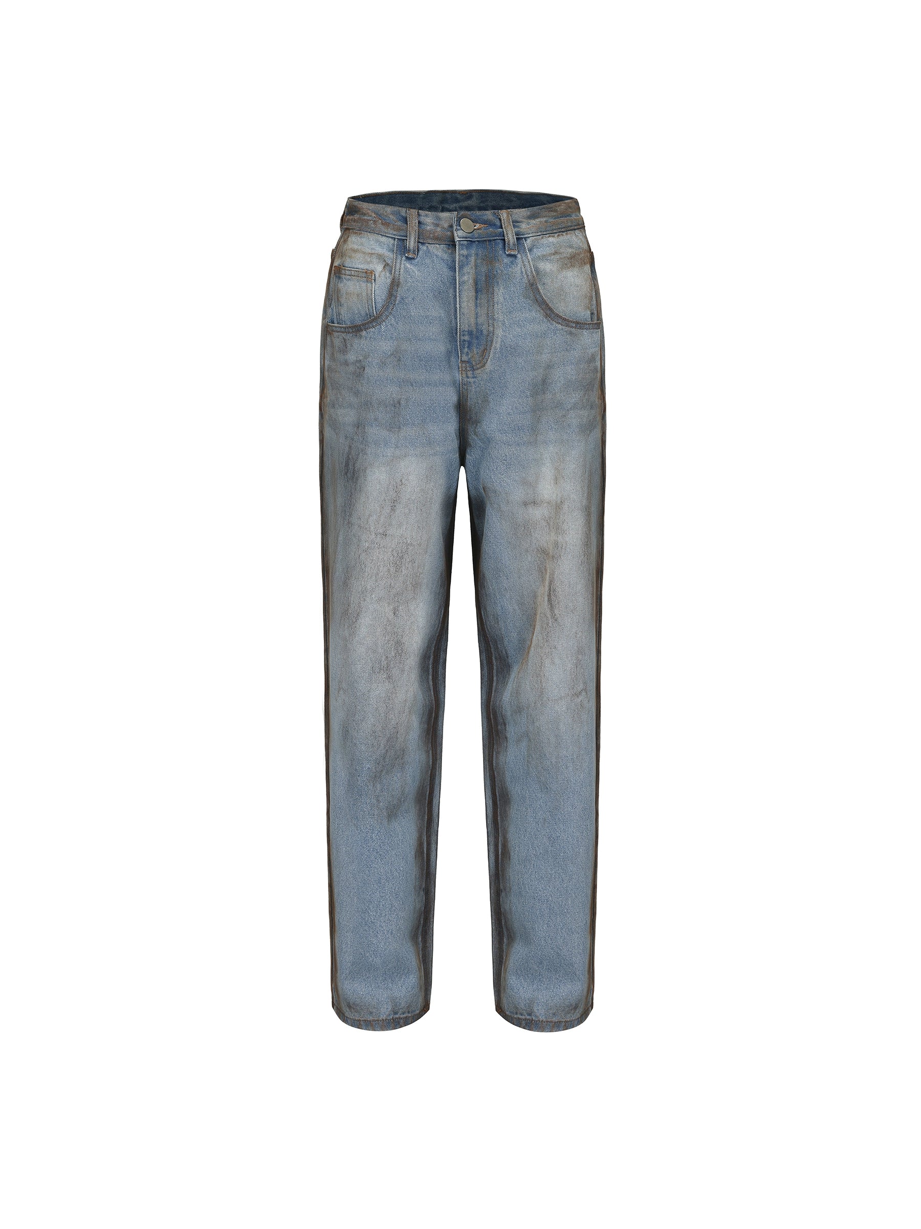 24ans_Light_Blue_Distressed_Straight_Leg_Denim_Jeans_MISSTT
