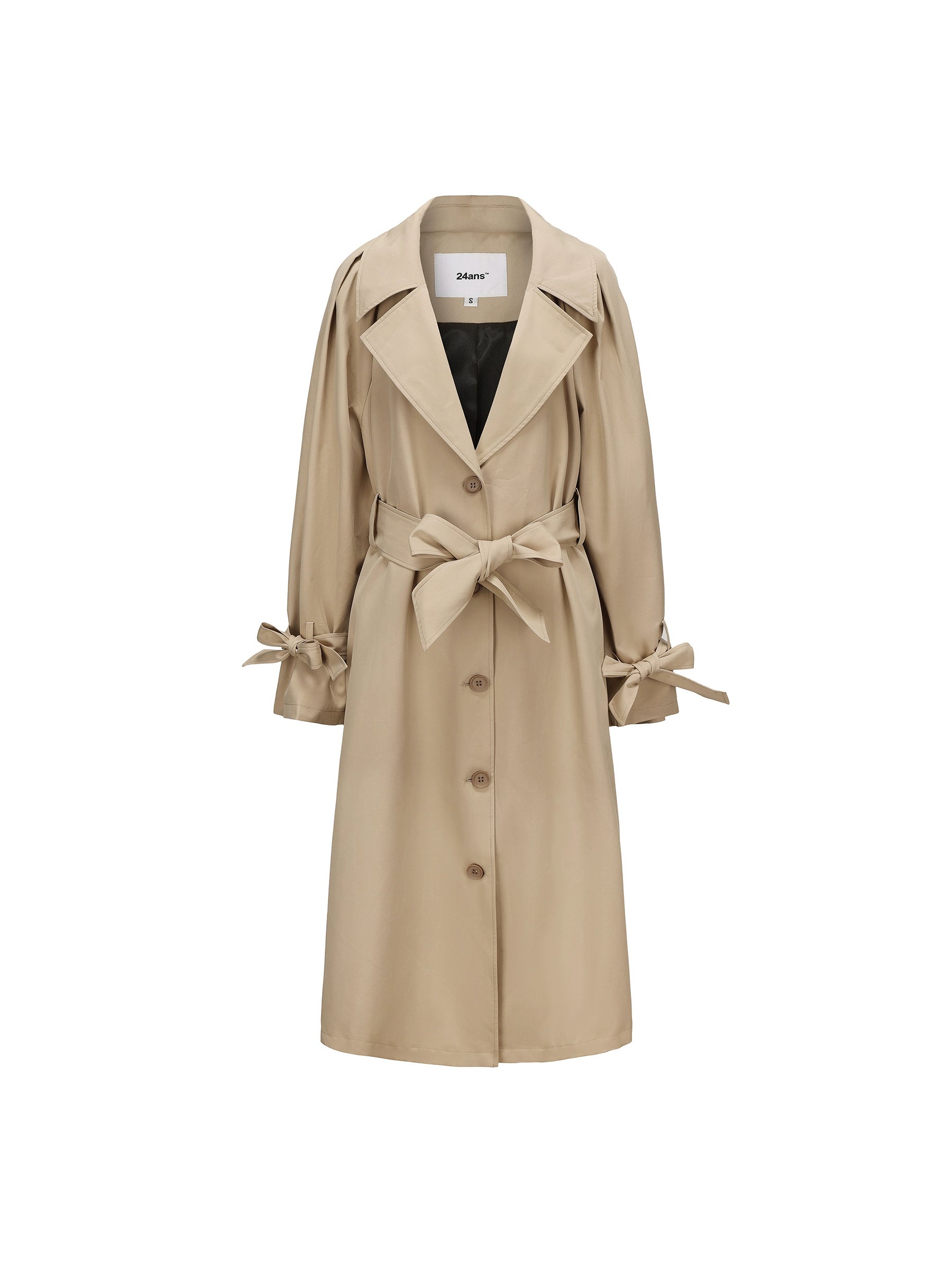24ans_Long_Trench_Coat_In_Khaki_And_Blue_Check_MISSTT