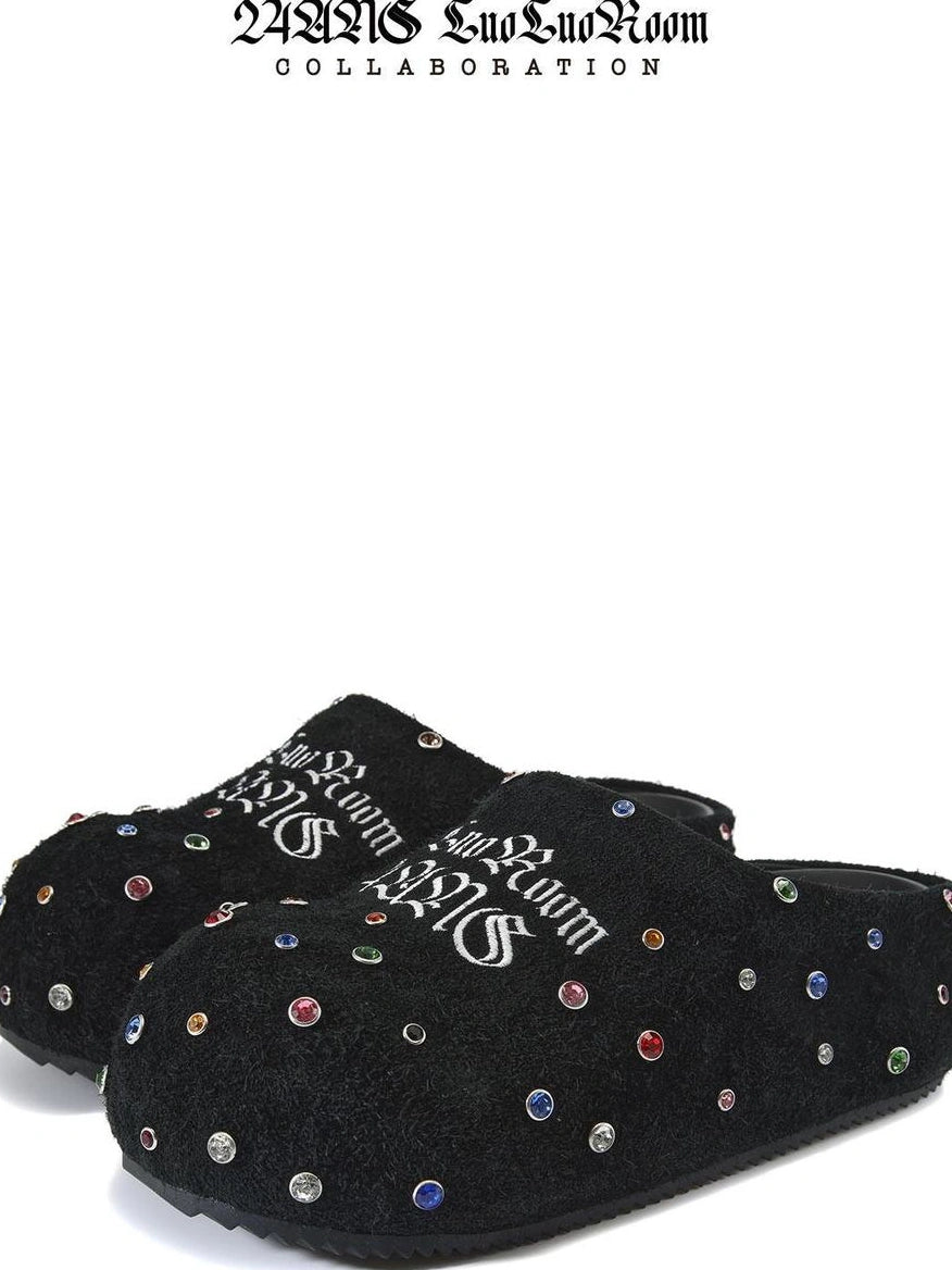 24ans Metallic Black Birkenstock Platform Sandals Shoes