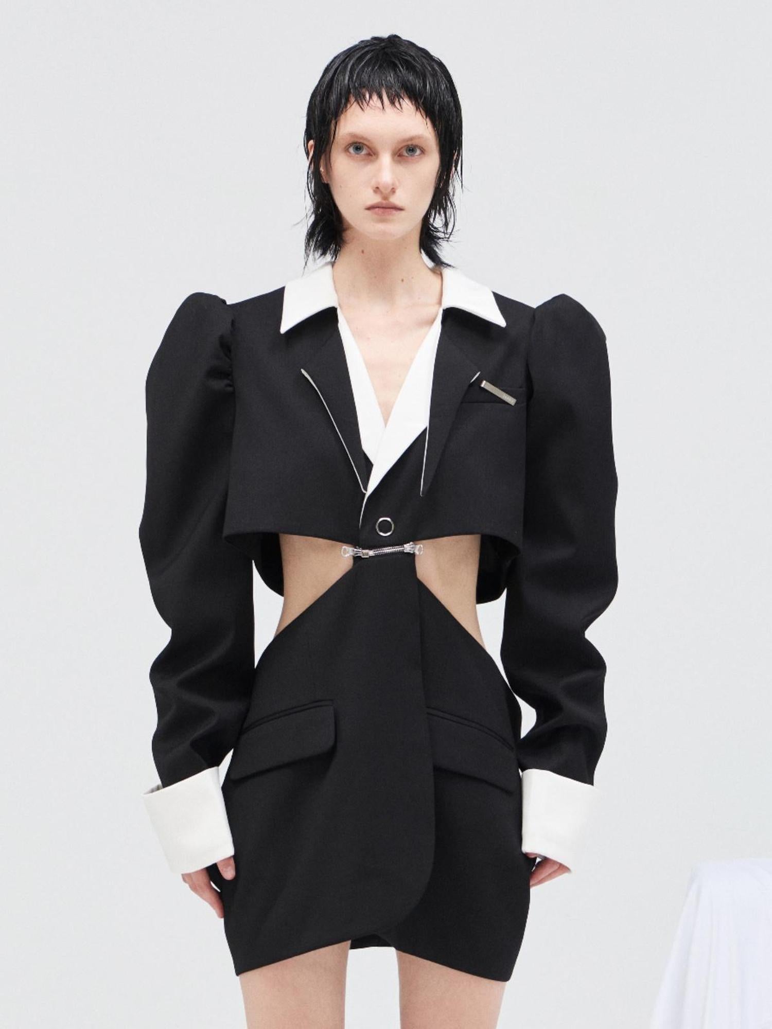 24ans Puffed Sleeve Suit 2024 Spring