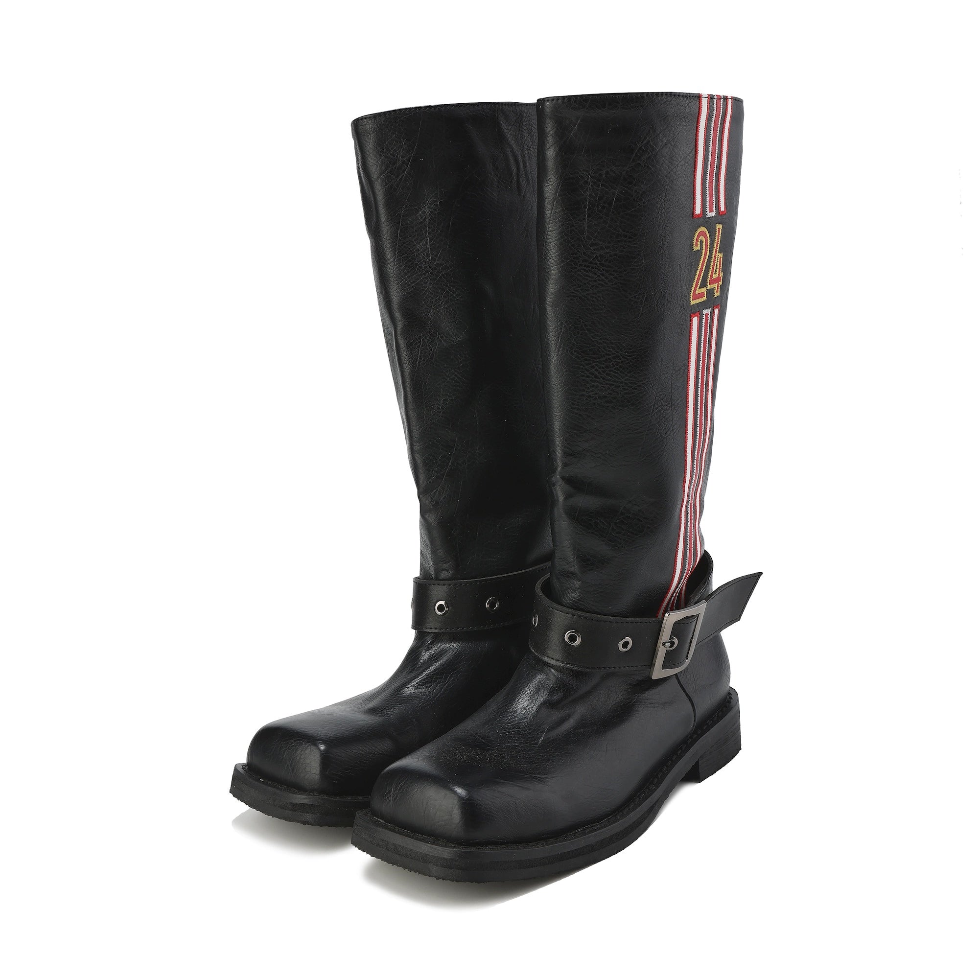 24ans_Punk_Ankle_Boots_With_Embroidered_Logo_Since_2019_MISSTT