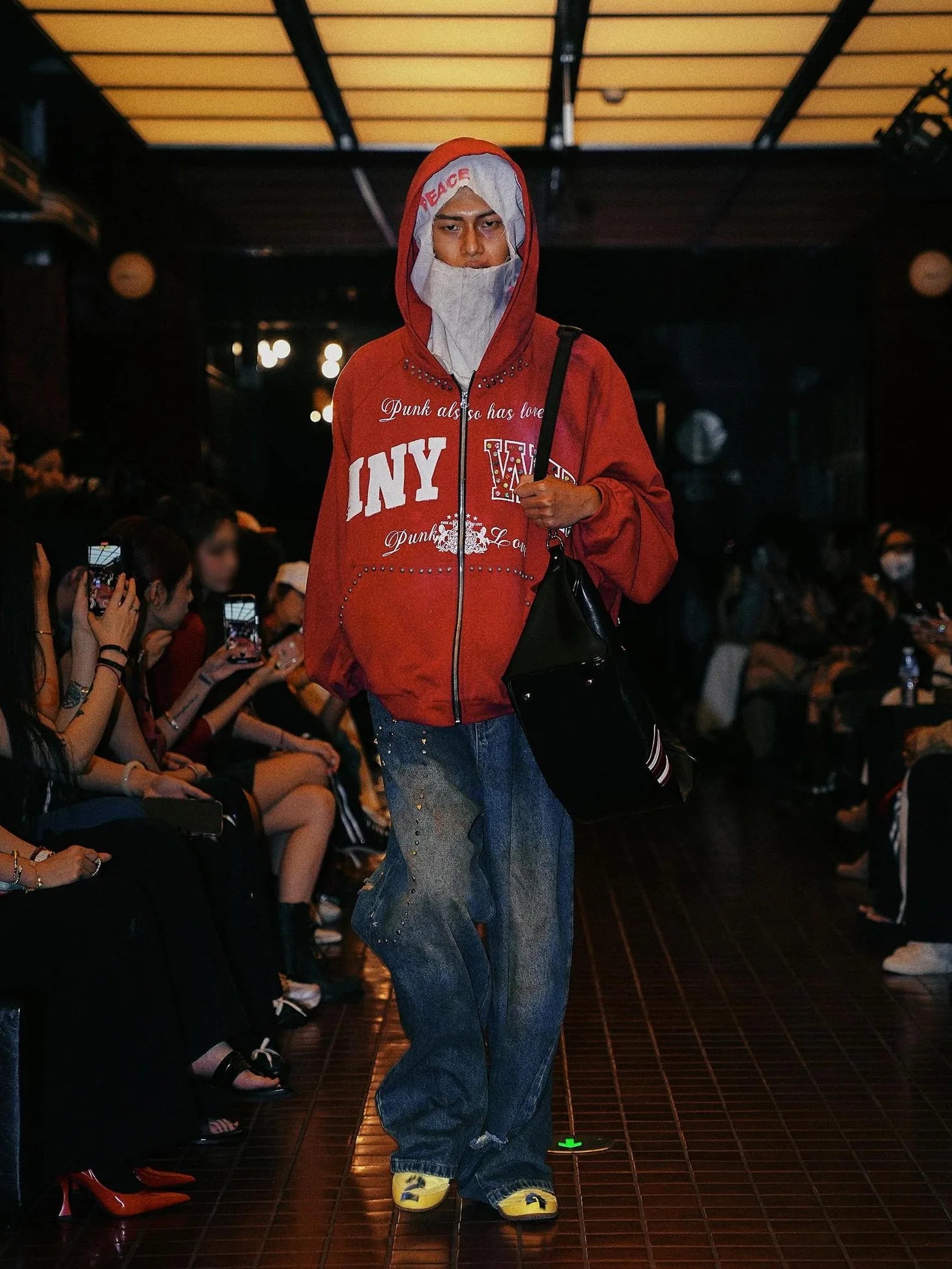 24ans Punk Love Cotton Hoodie Hoodies/Sweatshirt