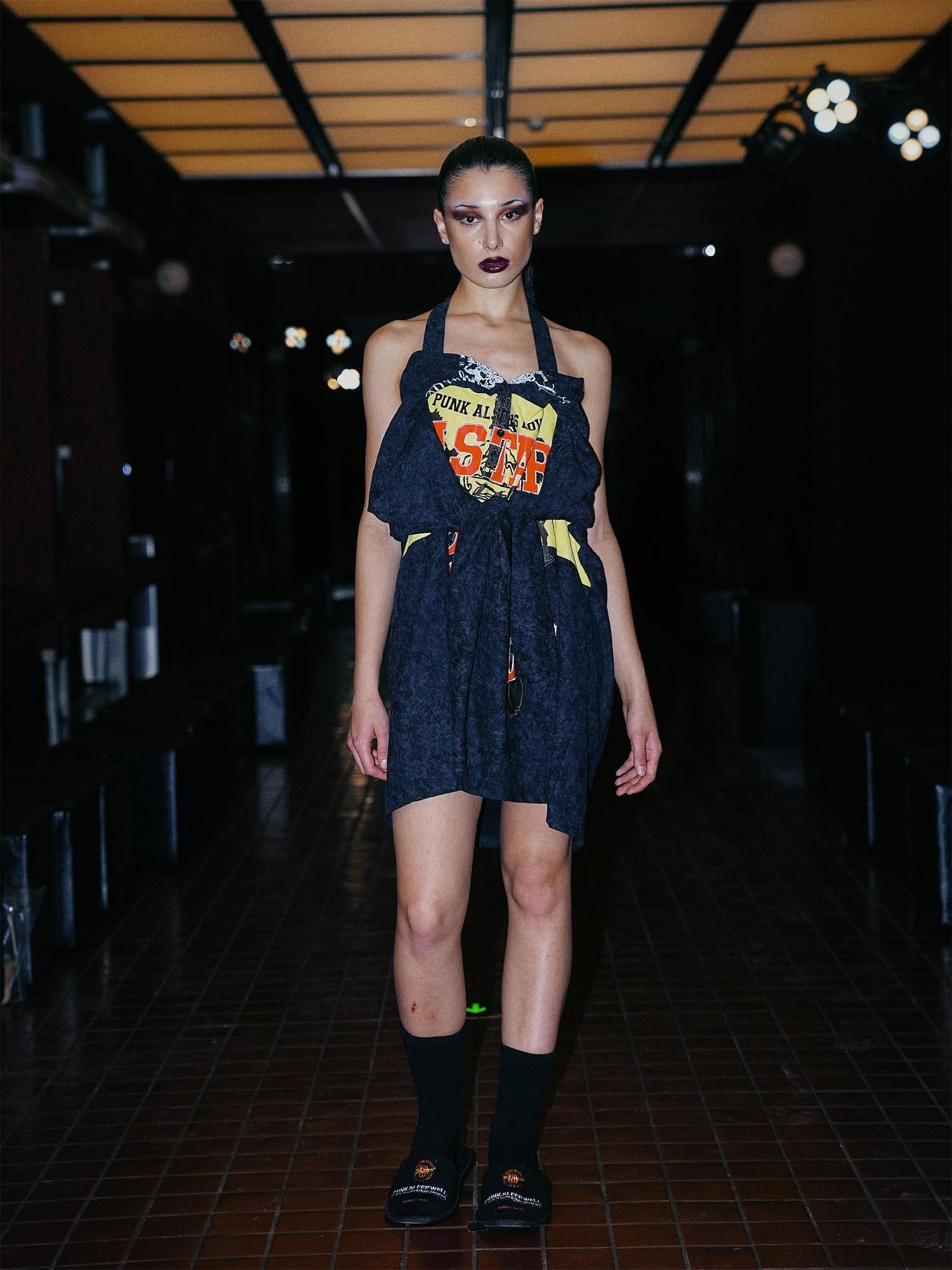 24ans Punk Revival Eva Slide Sandal