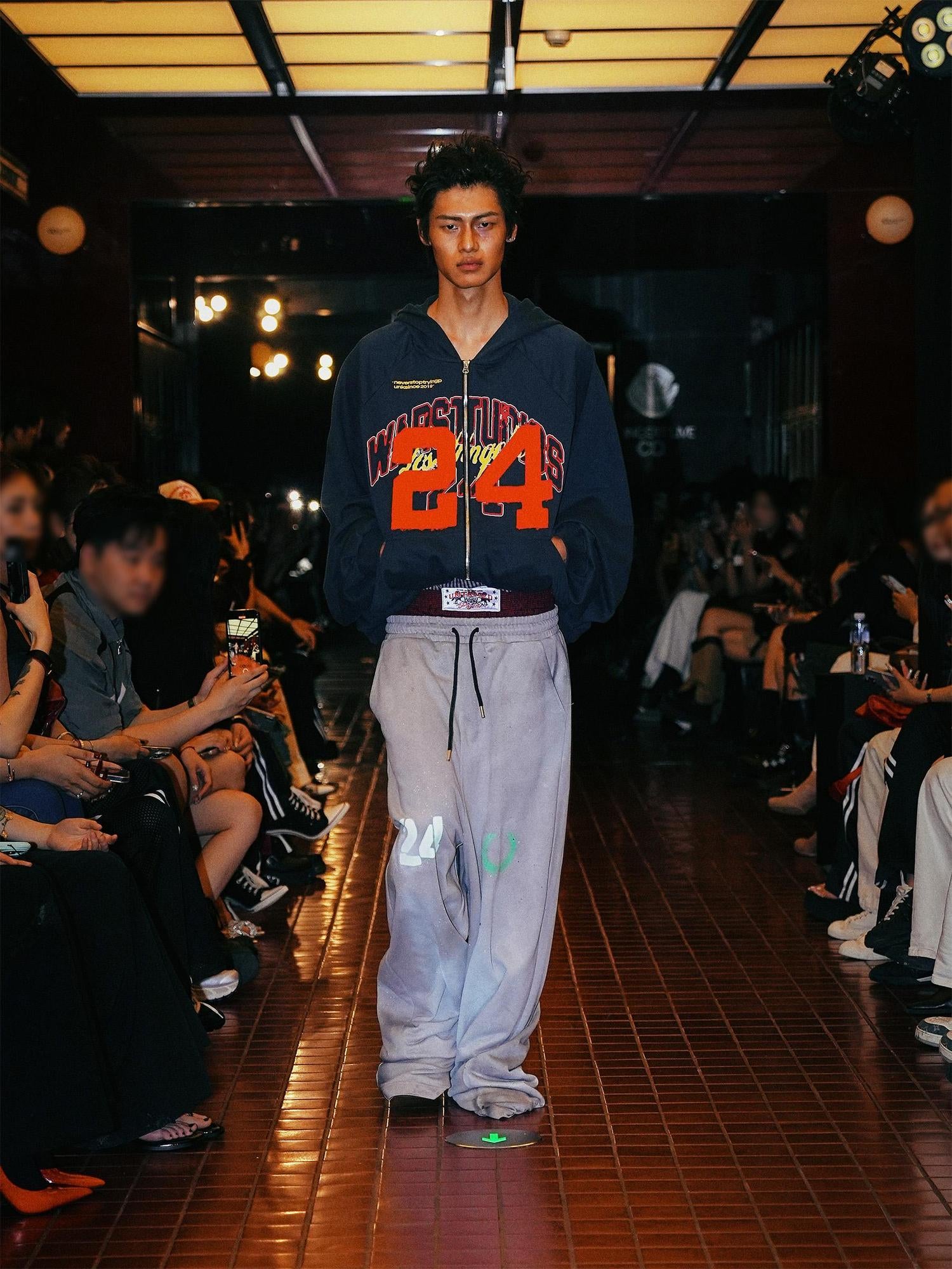 24ans Punk Revival Eva Slide Sandal