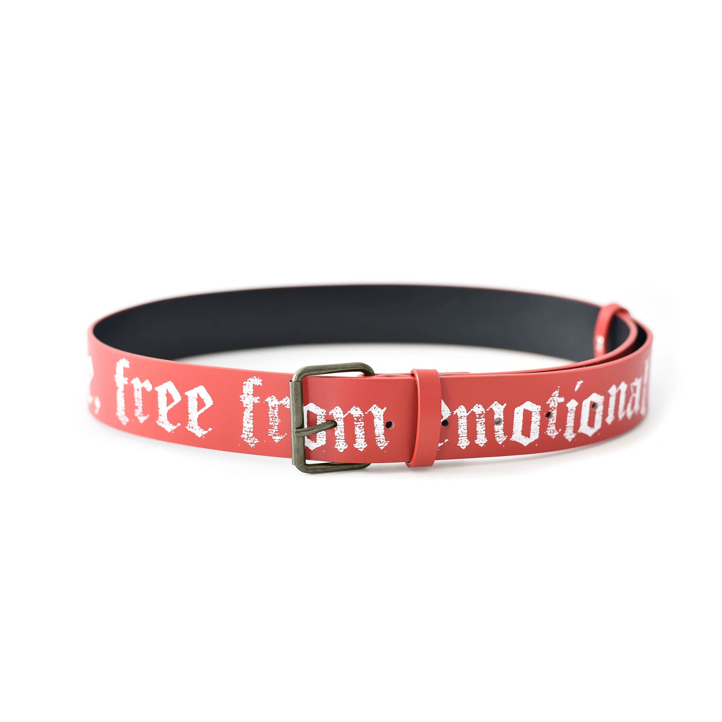 24ans_Punk_Slogan_Custom_Belt_Black_Red_MISSTT