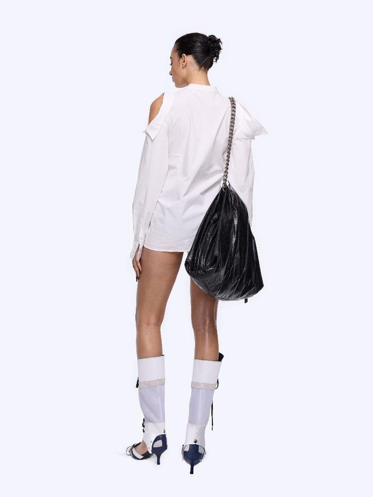 24ans Removable Strap Ankle Boots With Block Heel