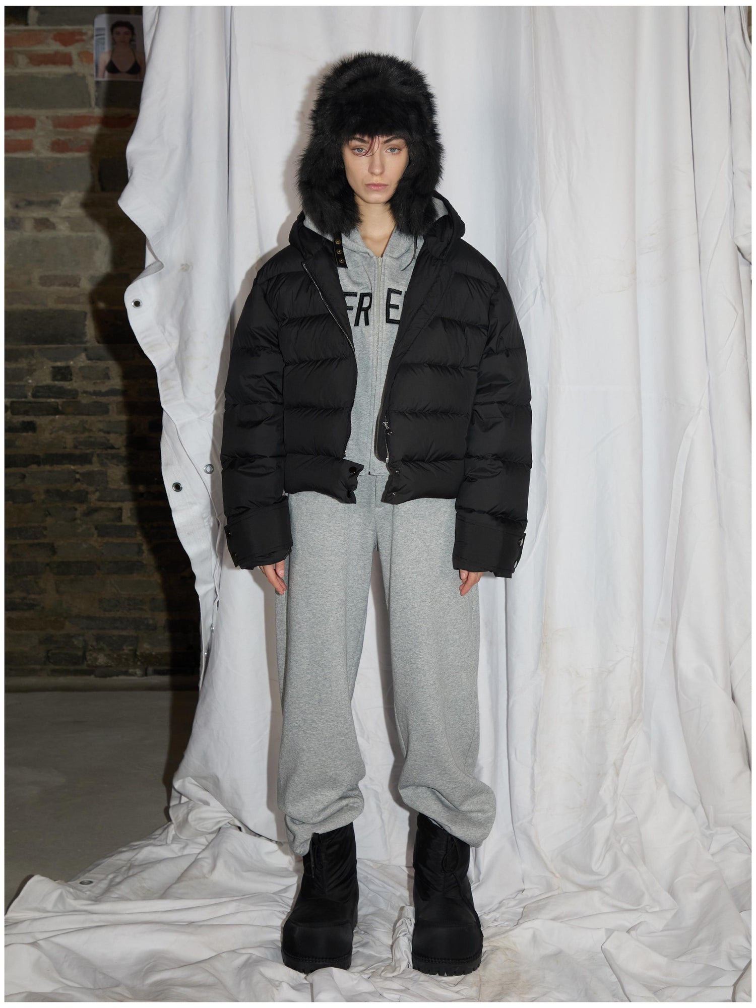 24ans Soft Fleece Lined Winter Sweatpants With Cotton Blend