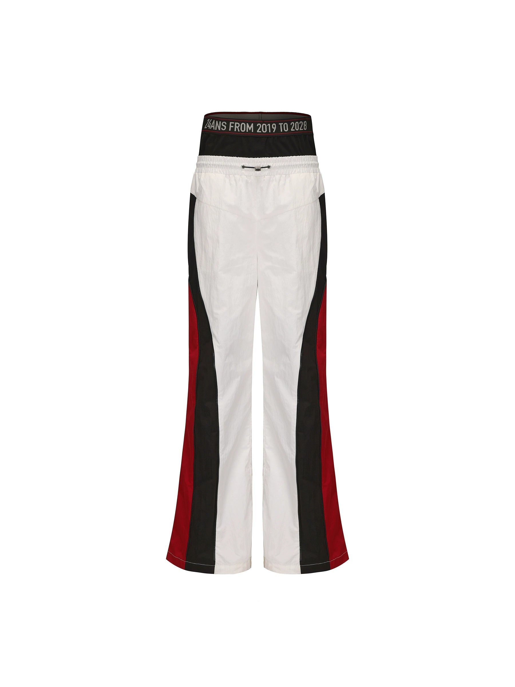 24ans_Sporty_Chic_Dual_Waist_Contrast_Trim_Cargo_Pants_MISSTT