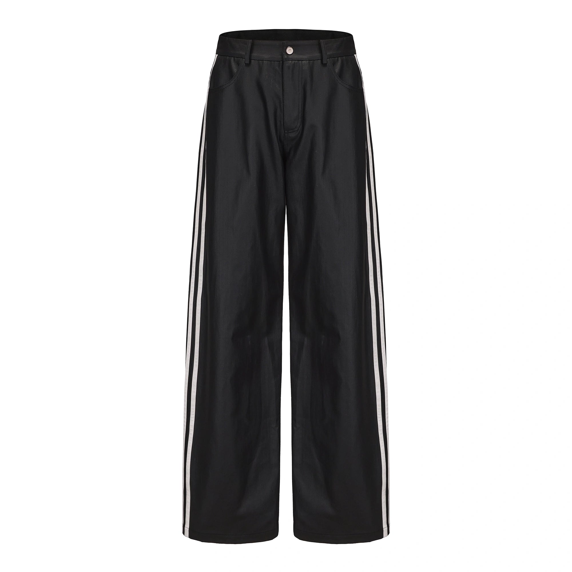 24ans_Straight_Leg_Cotton_Blend_Leather_Pants_MISSTT