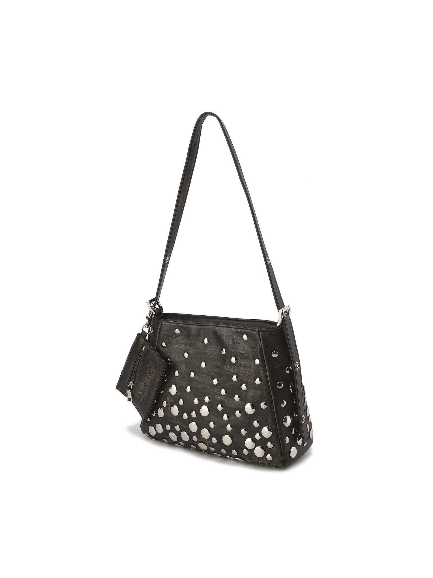 24ans Studded Mini Top Handle Bag