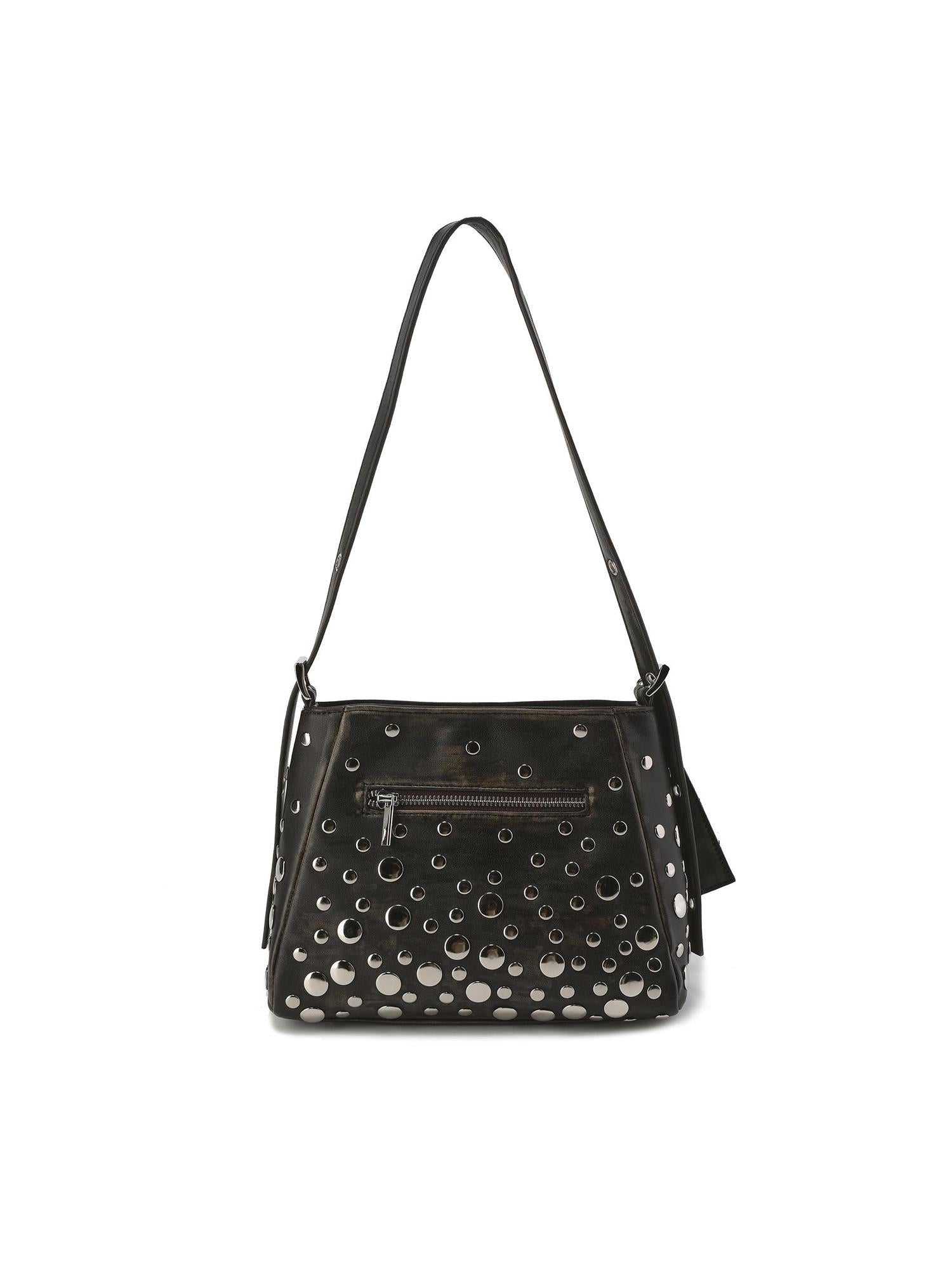 24ans Studded Mini Top Handle Bag