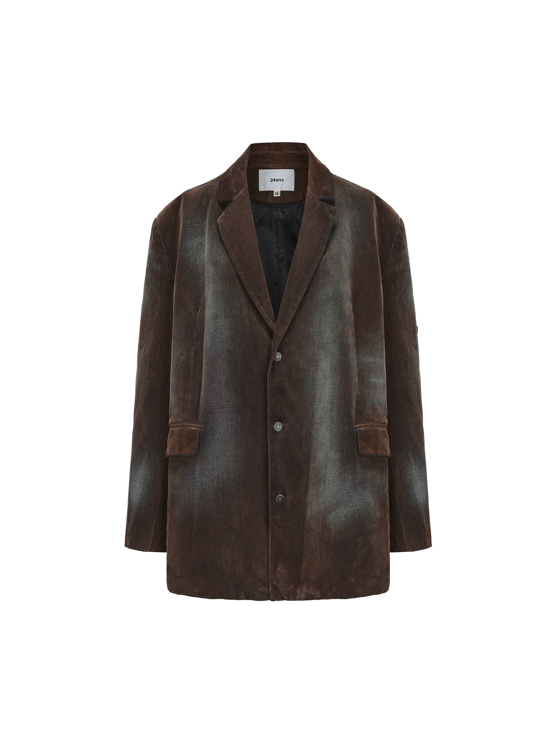 24ans_Tie_Dye_Vintage_High_Street_Brown_Jacket_Trousers_Set_MISSTT