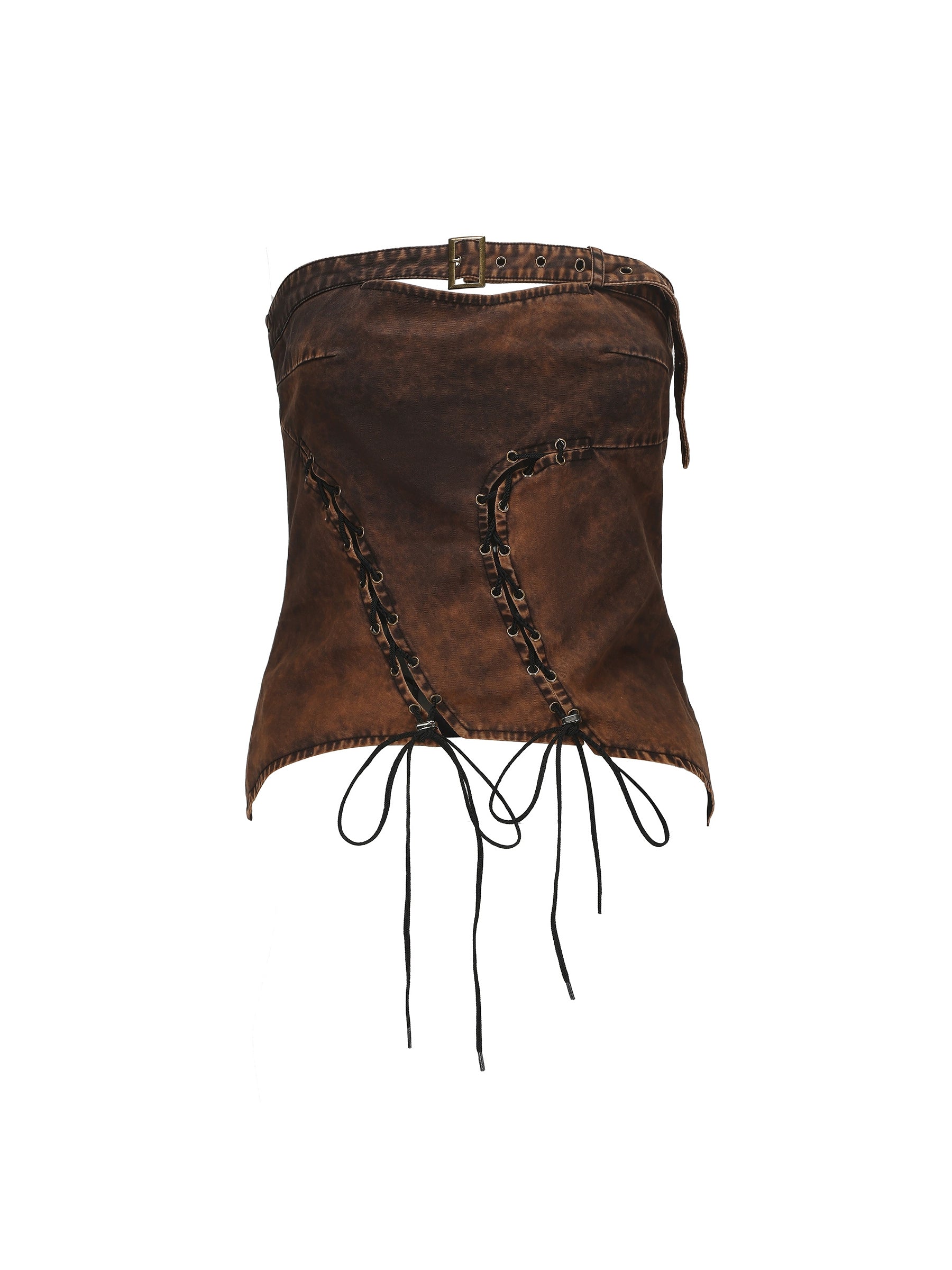 24ans Two Tone Corset Bustier Top MISSTT