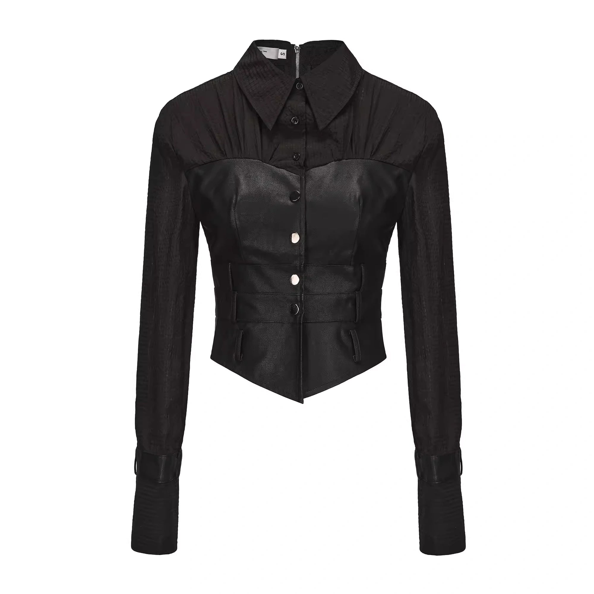 24ans_Two_Way_Off_Shoulder_Plaid_Crop_Shirt_MISSTT