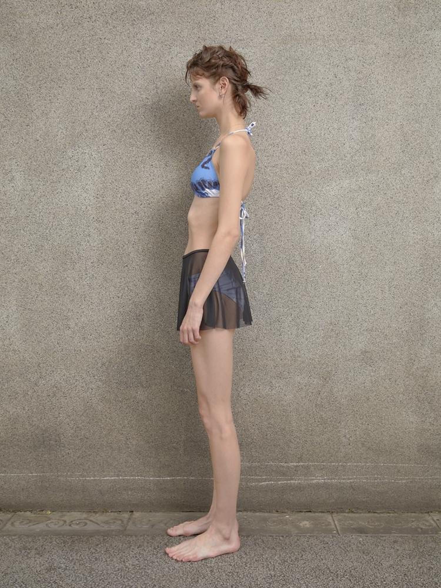 24ans Vacationing Blue Floral Print Swimsuit Set
