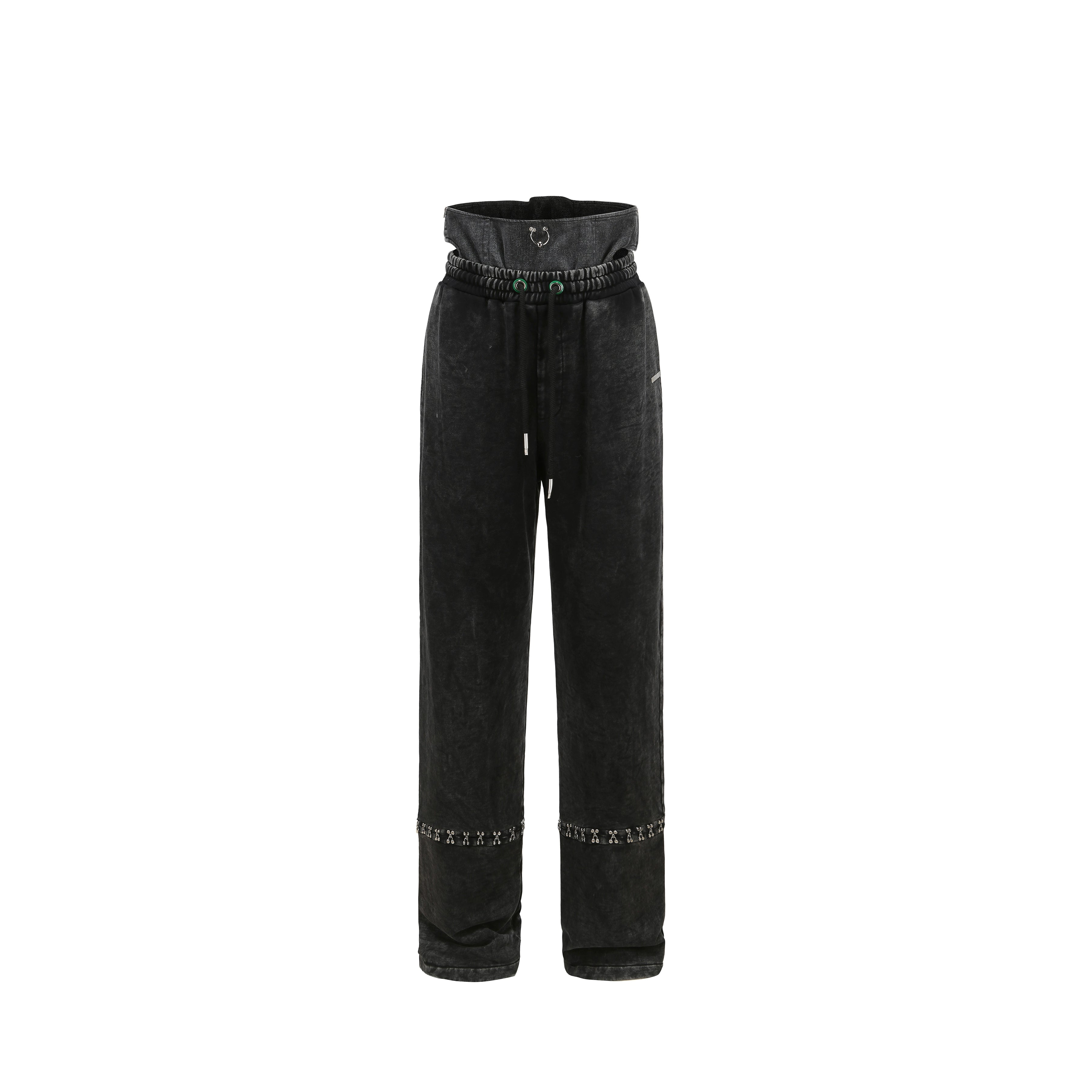 24ans Vintage Washed Hoodies Joggers Pants Casual Streetwear MISSTT