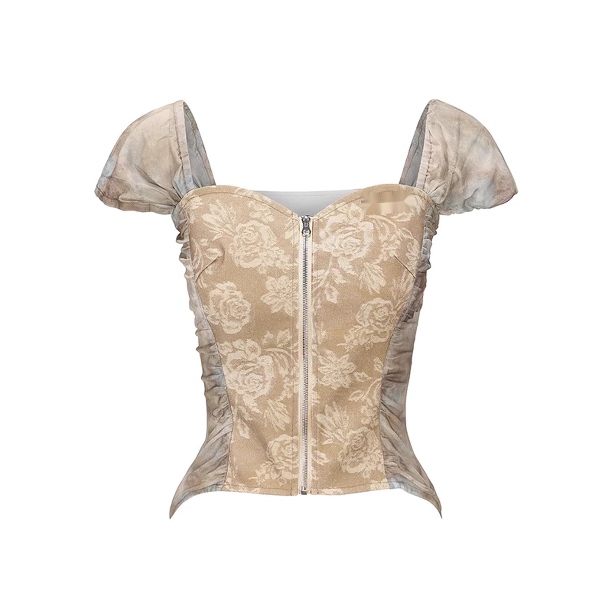 24ans_White_Cotton_Suit_Hem_Skirt_Set_MISSTT