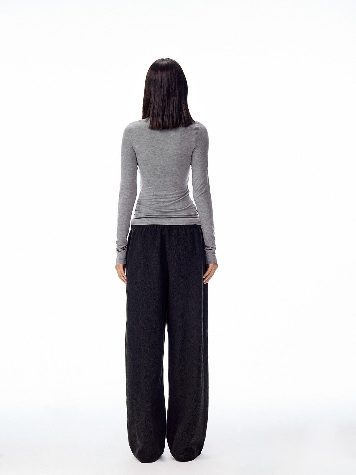 Northbutsouth Tricolor V-neck High Stretch Slim Women&