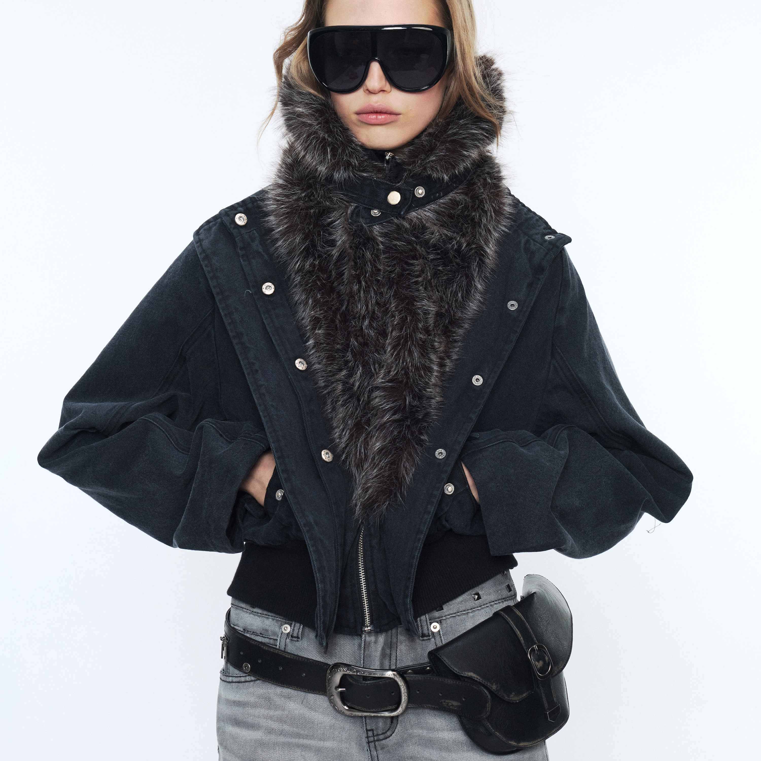 2th_Desire_Detachable_Fur_Collar_Vintage_Slim_100%_Cotton_Womens_Zipper_Cropped_Jackets_MISSTT
