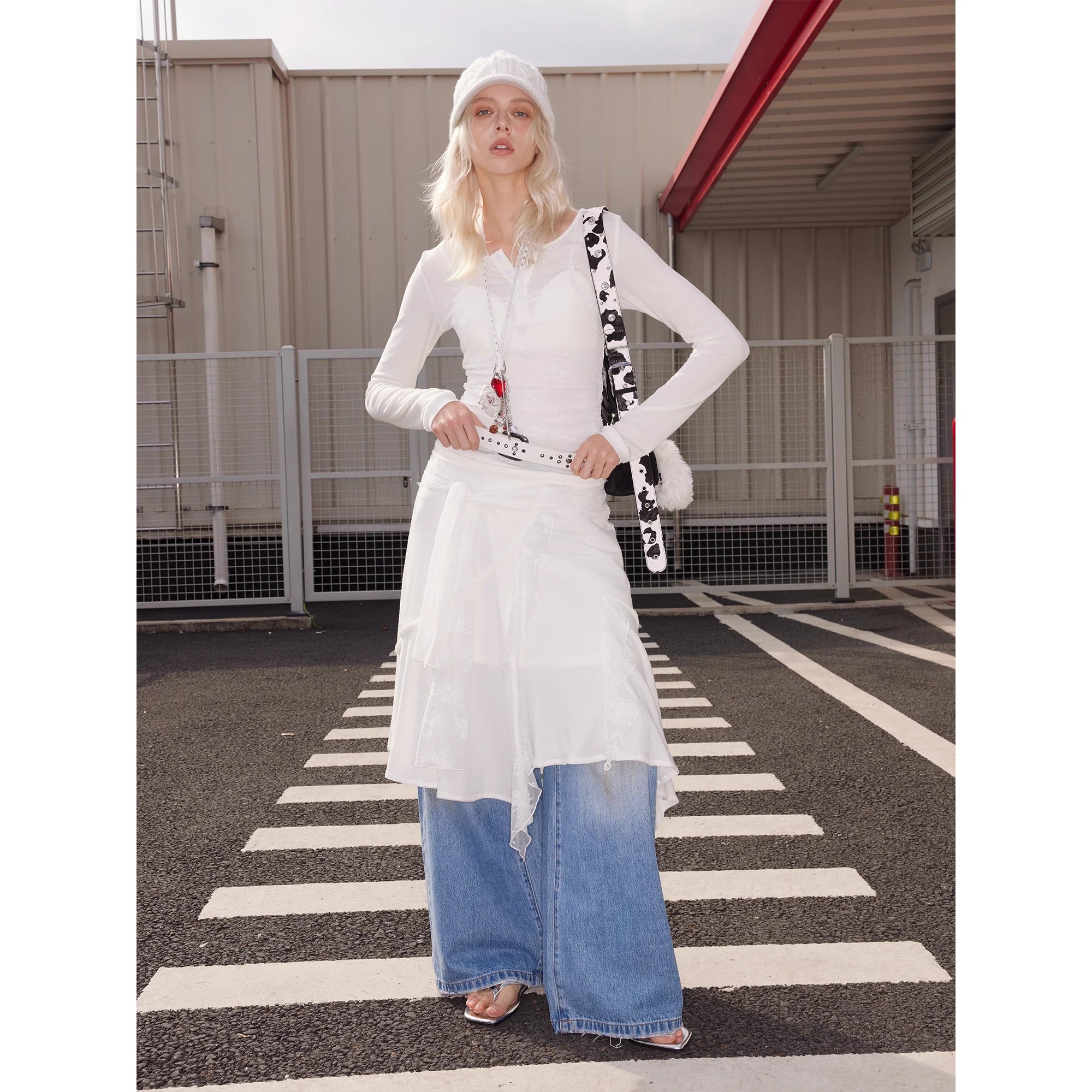 2th_Desire_Lace_Heart_Punk_Collar_Chain_With_Crystal_Accents_MISSTT