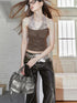 Thai Style Tube Top With Layered Neckline