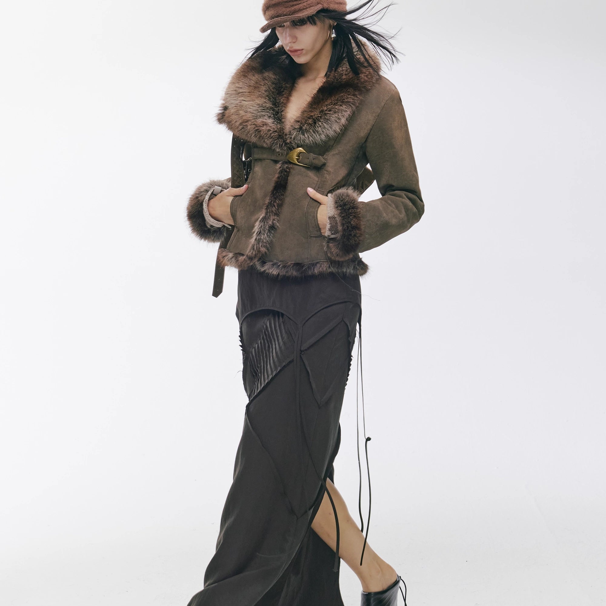 2th_Desire_Warm_Faux_Shearling_Lined_Vintage_Cinched_Waist_Asymmetric_Lapel_Women_Jacket_MISSTT