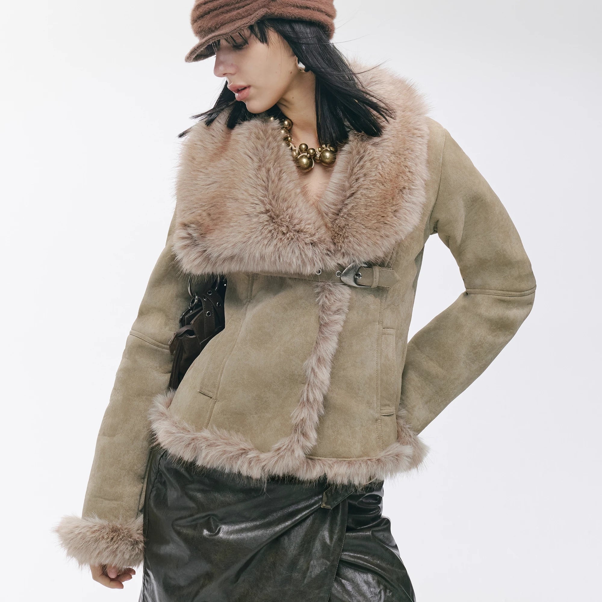 2th_Desire_Warm_Faux_Shearling_Lined_Vintage_Cinched_Waist_Asymmetric_Lapel_Women_Jacket_MISSTT