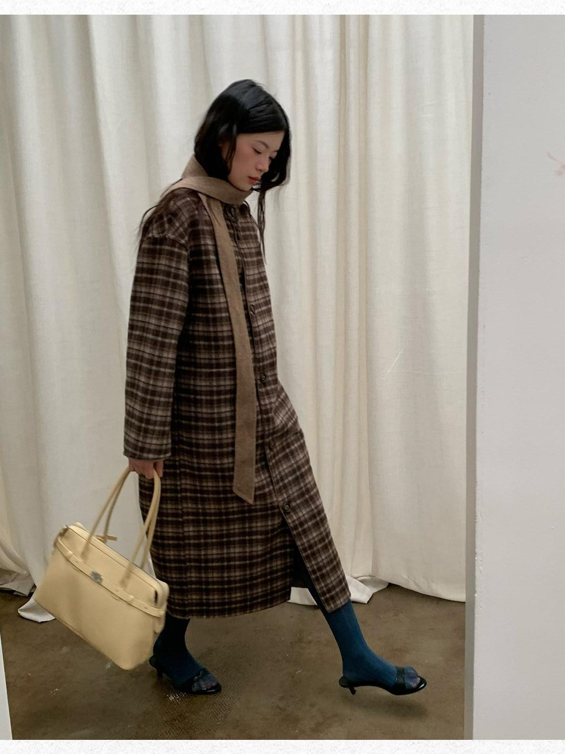 Dorydory Plaid Reversible Vintage Women&