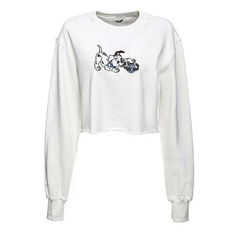 JYOSEI_Cartoon_Print_Ruched_Sleeve_Original_Character_Street_Style_Women&