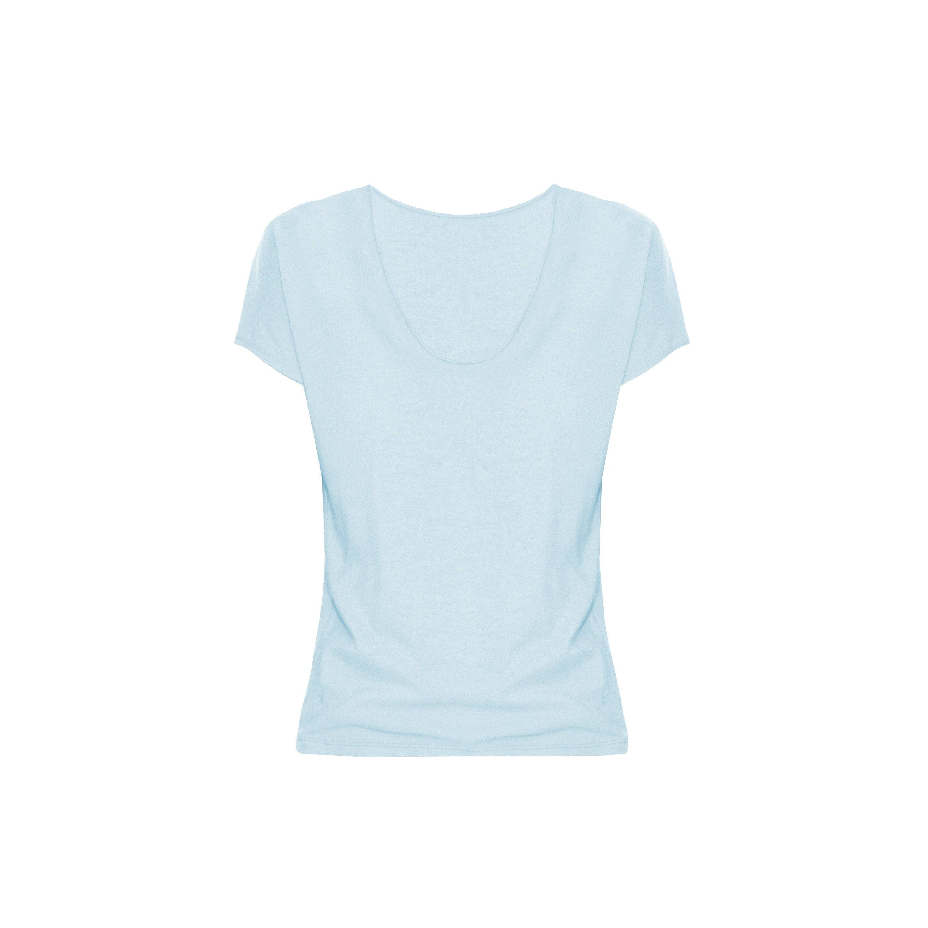 Northbutsouth_Multicolor_Rolled_Hem_U_Neck_Loose_Women&