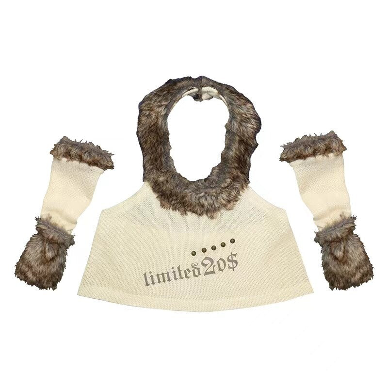 nit_alcove_Original_Halter_Neck_Cropped_Cotton_Unisex_Khaki_Numeric_Print_Tank_Tops_MISSTT
