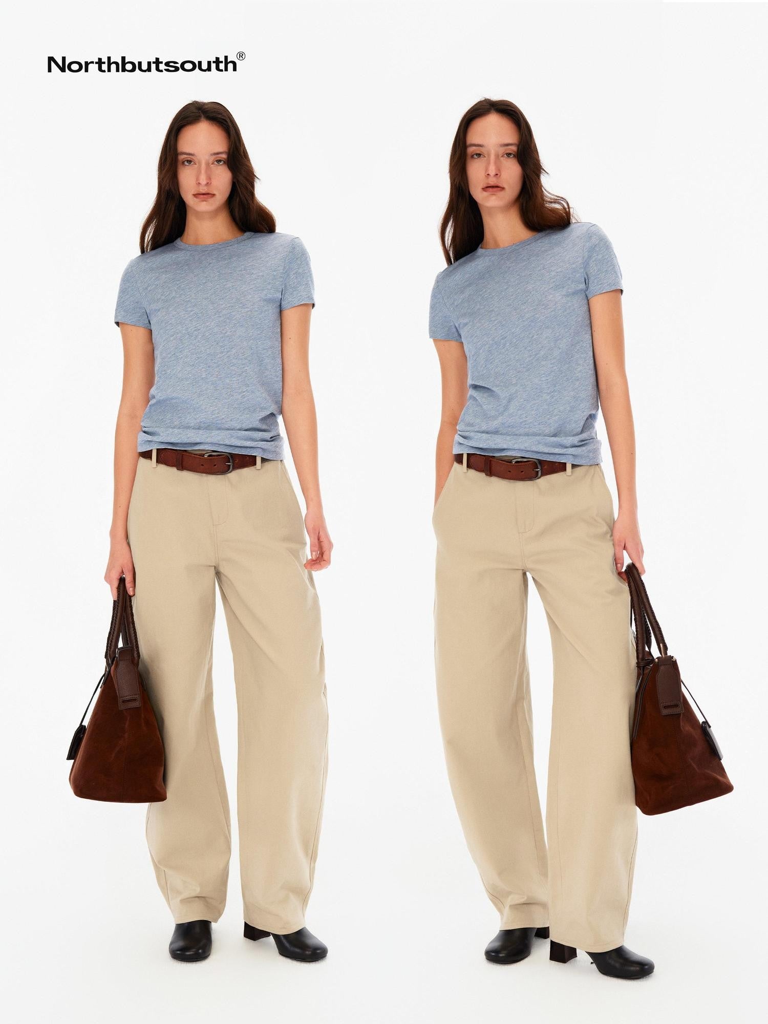Northbutsouth Heathered Relaxed Women&