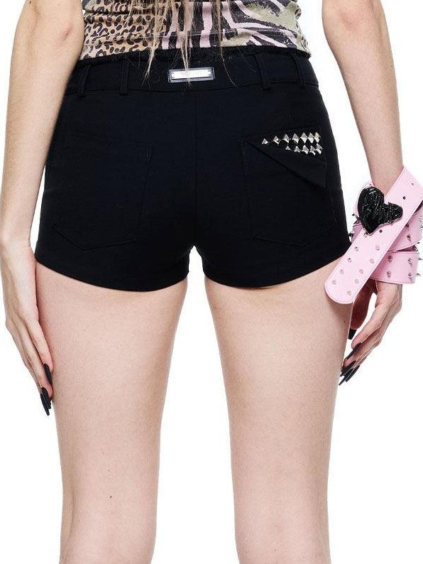 24ans Ombre Print Faux Rhinestone Embellished Women&