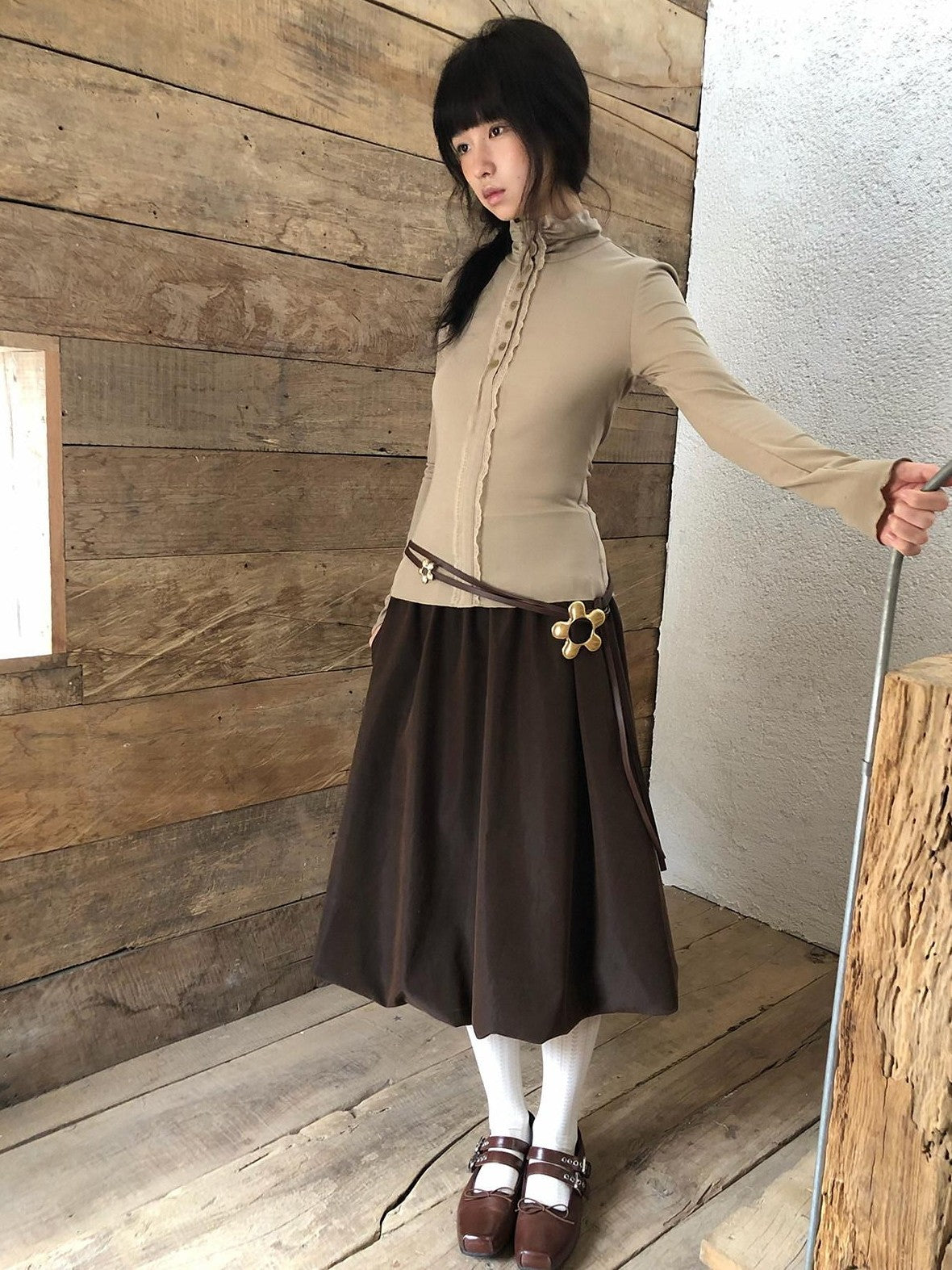 Dorydory Vintage Bouffant Mid Waist Women&