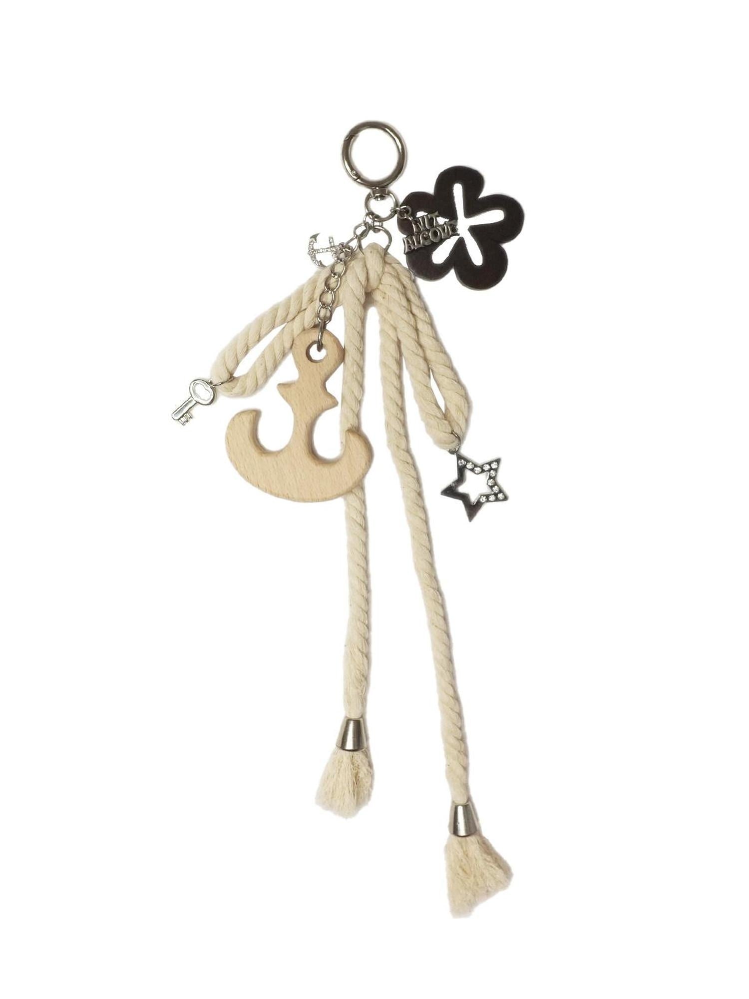nit alcove Handmade Eco Coconut Shell Anchor Boho Nautical Charm Beach Style Accessories