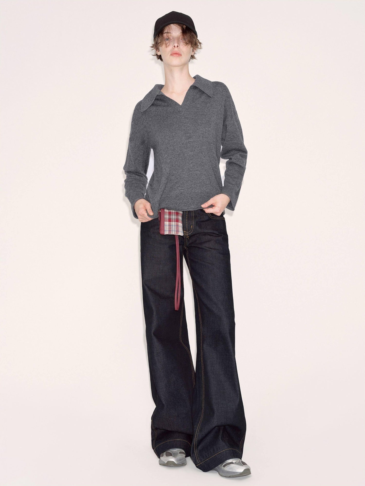 RUN TO THE FUTURE Vintage Low Waist Raw Denim No Stretch Zip Fly Women Straight Jeans