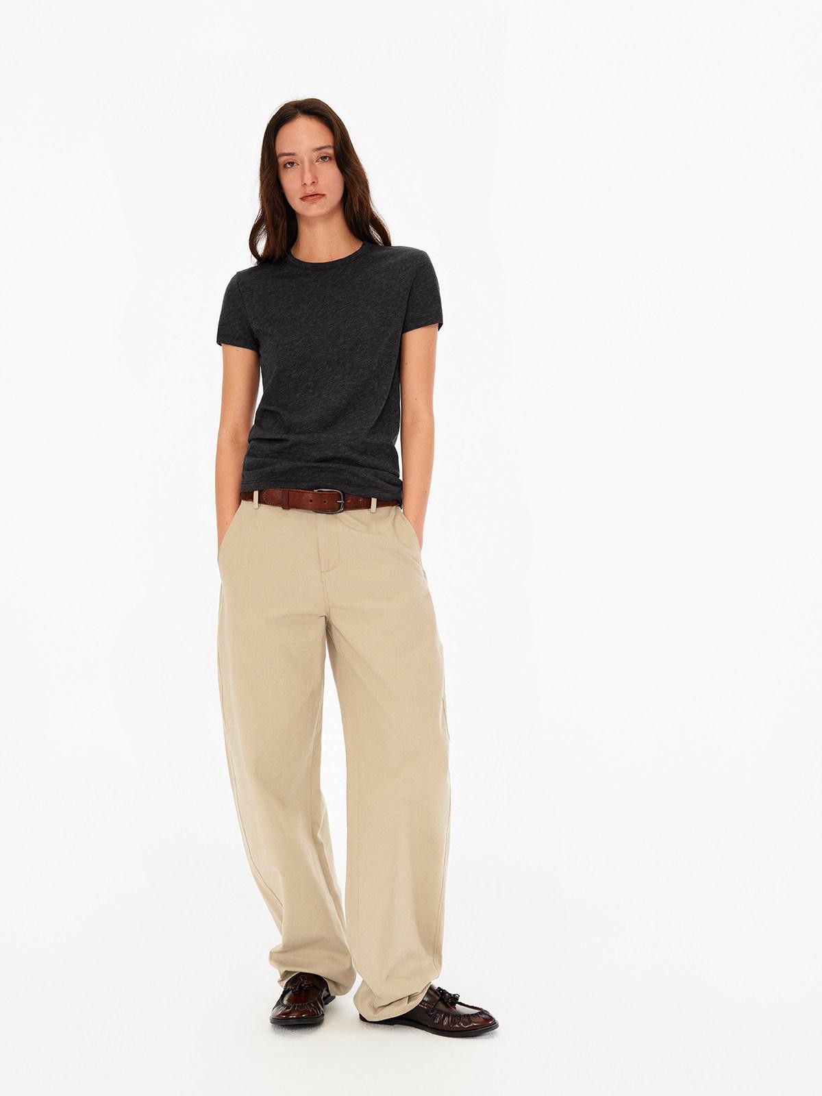 Northbutsouth Heathered Relaxed Women&