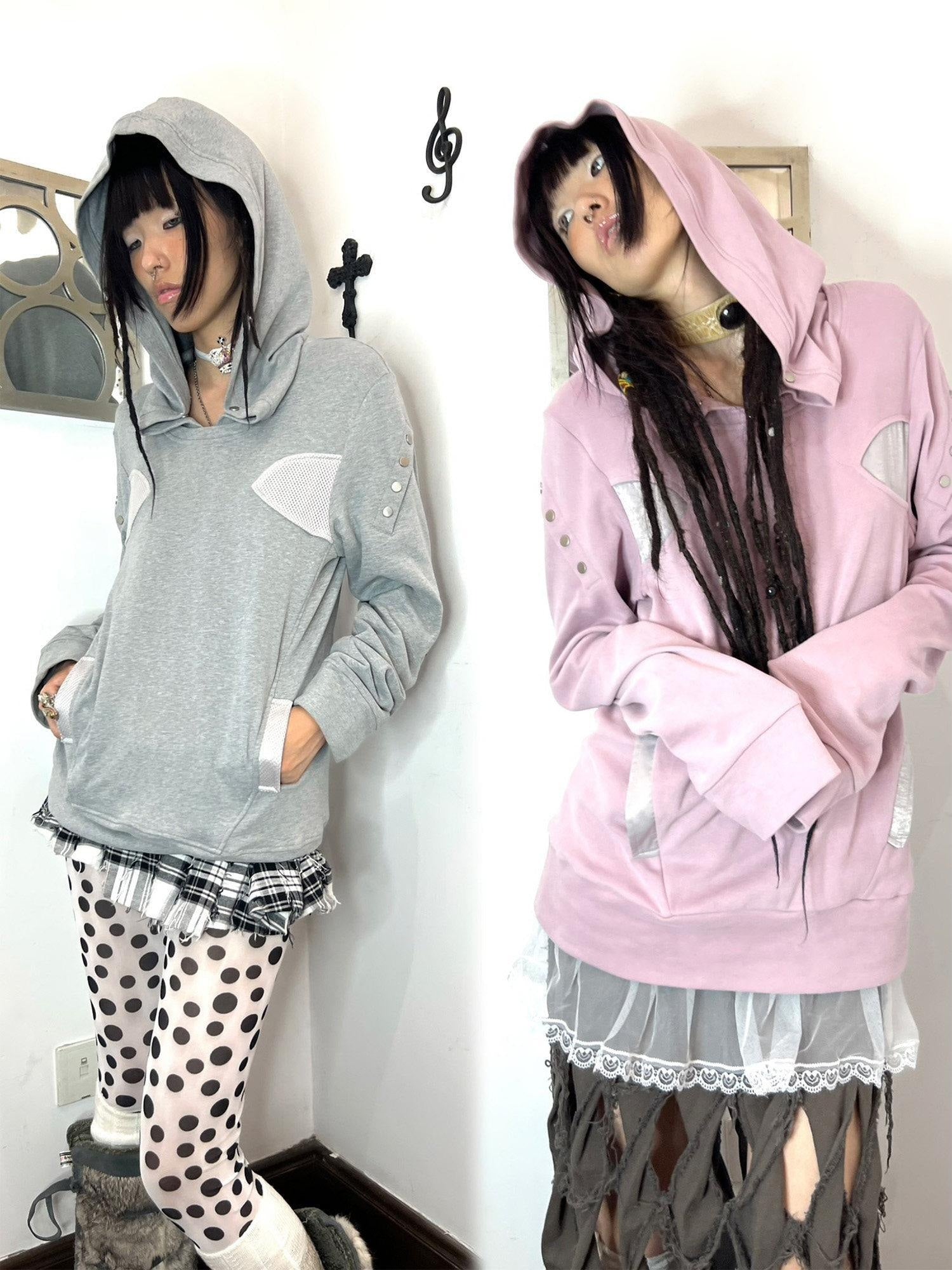 nit alcove Warm Cotton Fleece Lined Pullover Kangaroo Pocket Straight Fit Unisex Hoodie
