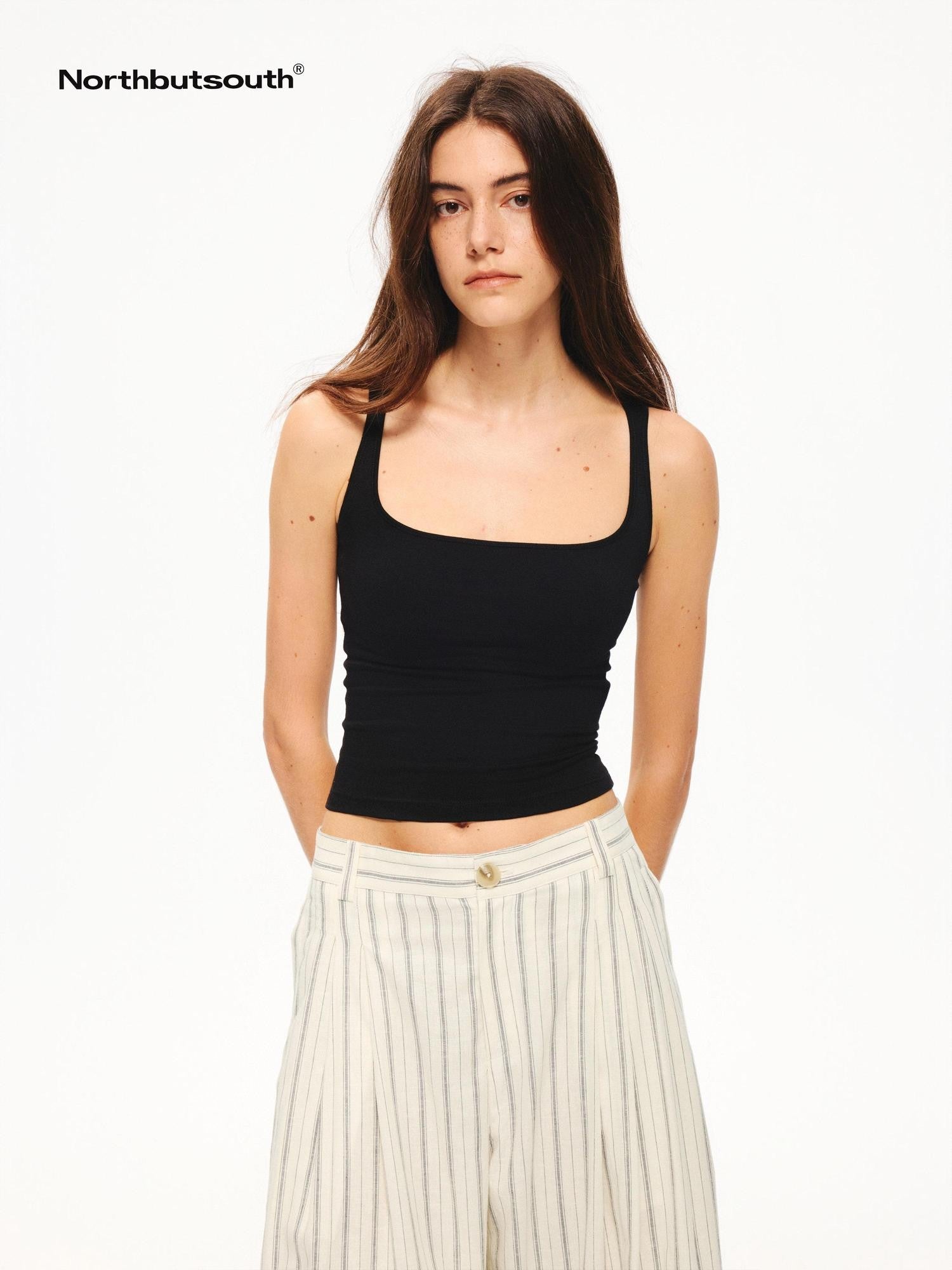Northbutsouth Cloudlike Square Neck Stretch Slim Side Coverage Women&