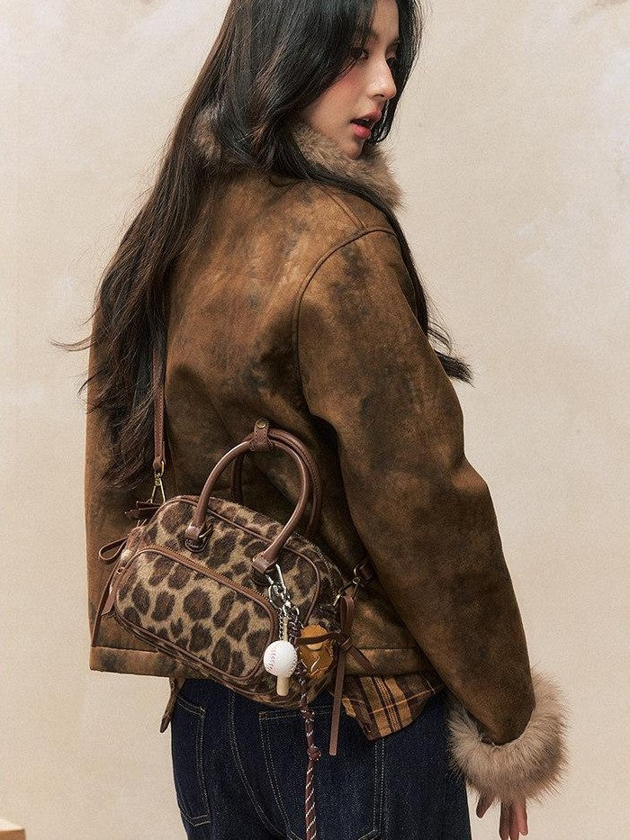 7Shiftin Leopard Print Structured Convertible Women&