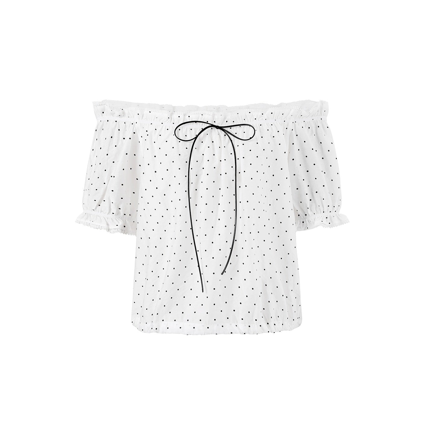 7Shiftin_Sweet_Polka_Dot_Bow_Loose_White_Women&