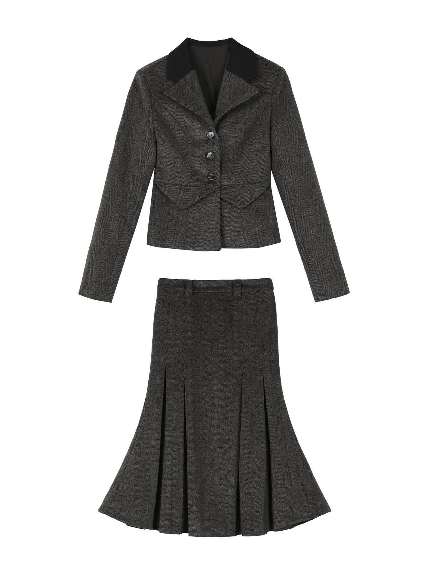 7Shiftin Tailored Preppy Fishtail Women&