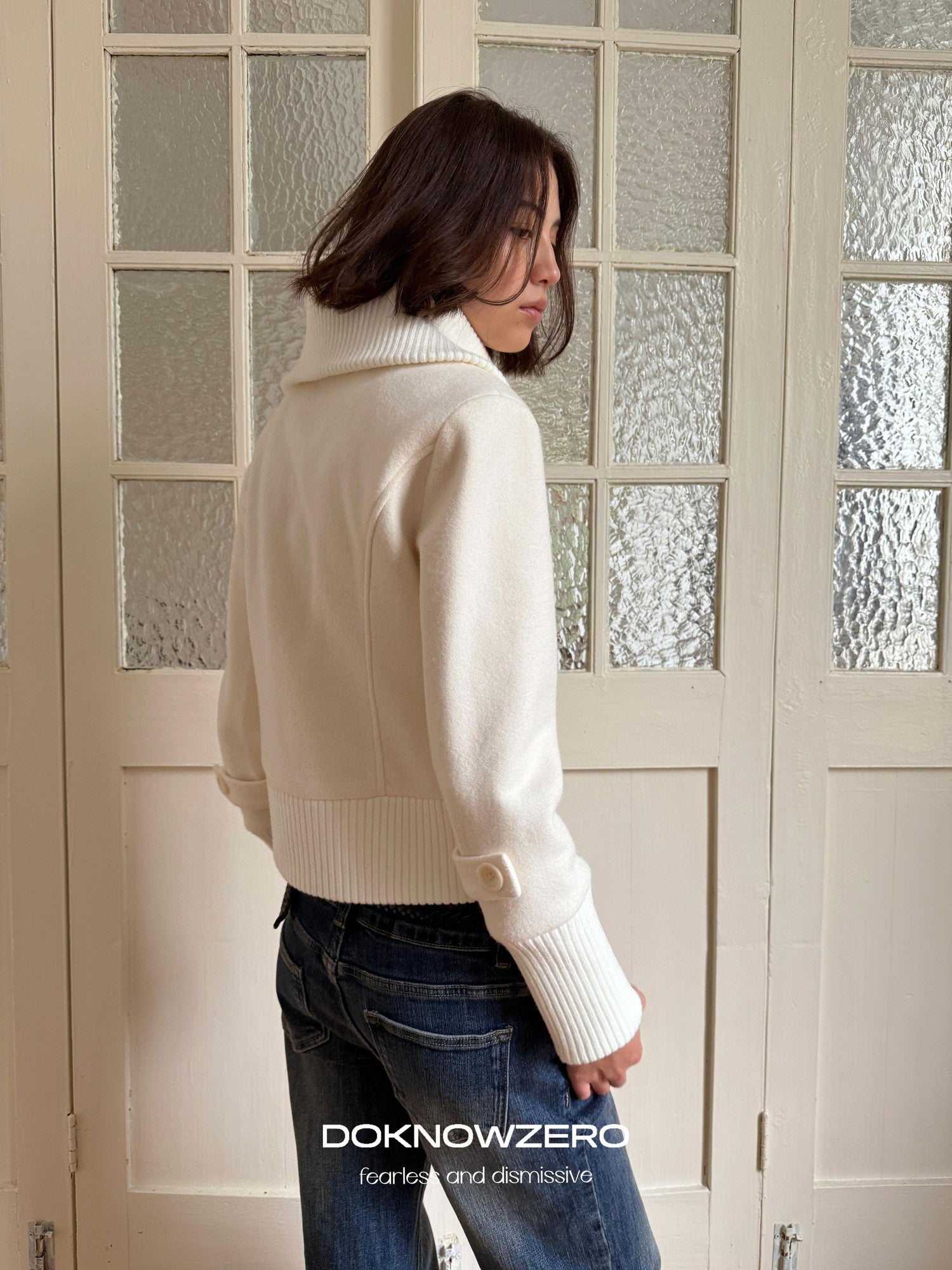 DKZ OFFICIAL Blue Washed Pocket Cleanfit Women&