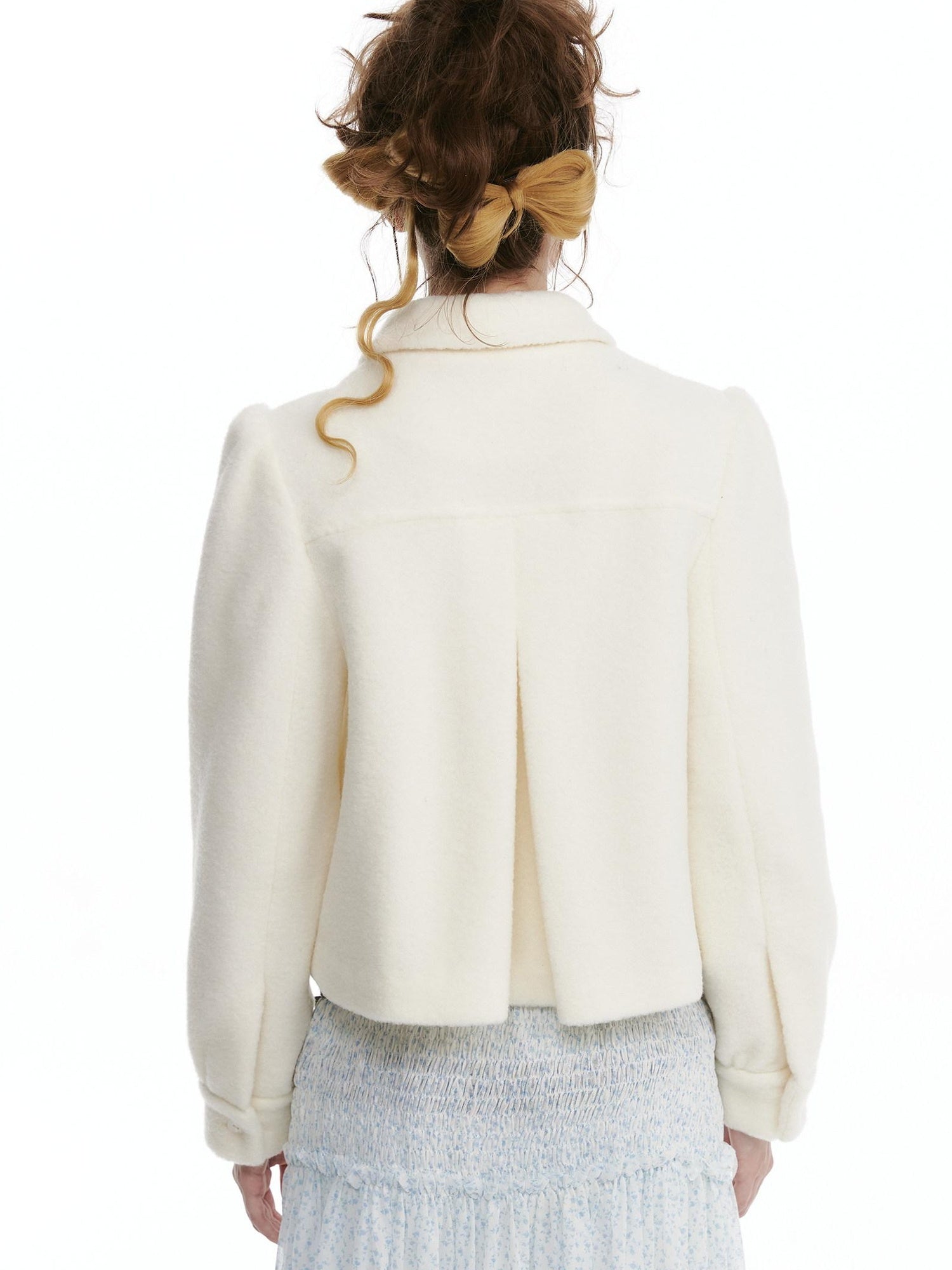 nit alcove Vestes courtes pour femme en fausse laine d&