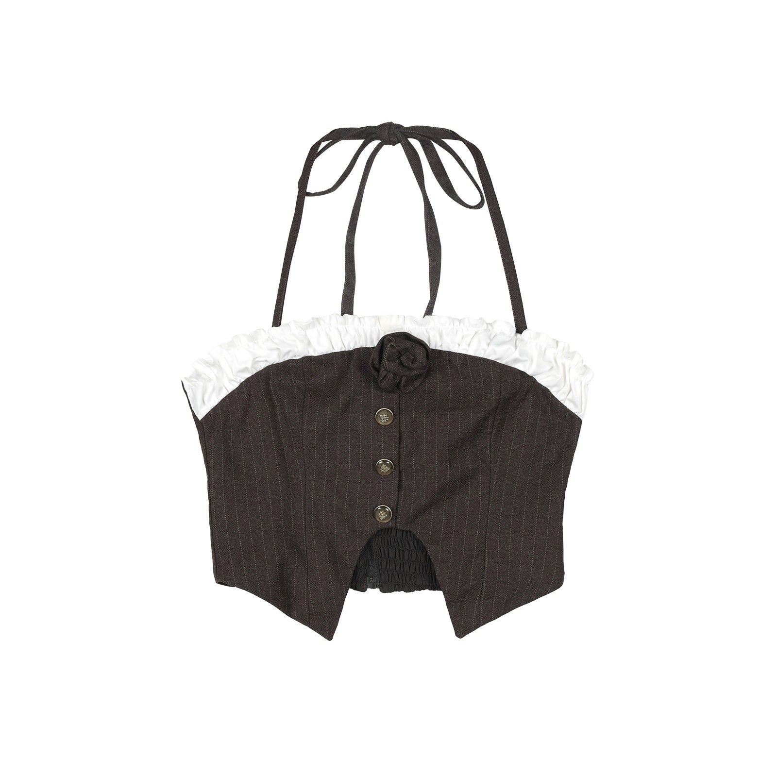 7Shiftin_Elegant_Cami_Crop_With_High_Waist_A_Line_Skirt_For_Young_Women_Top_&_Skirt_Sets_MISSTT