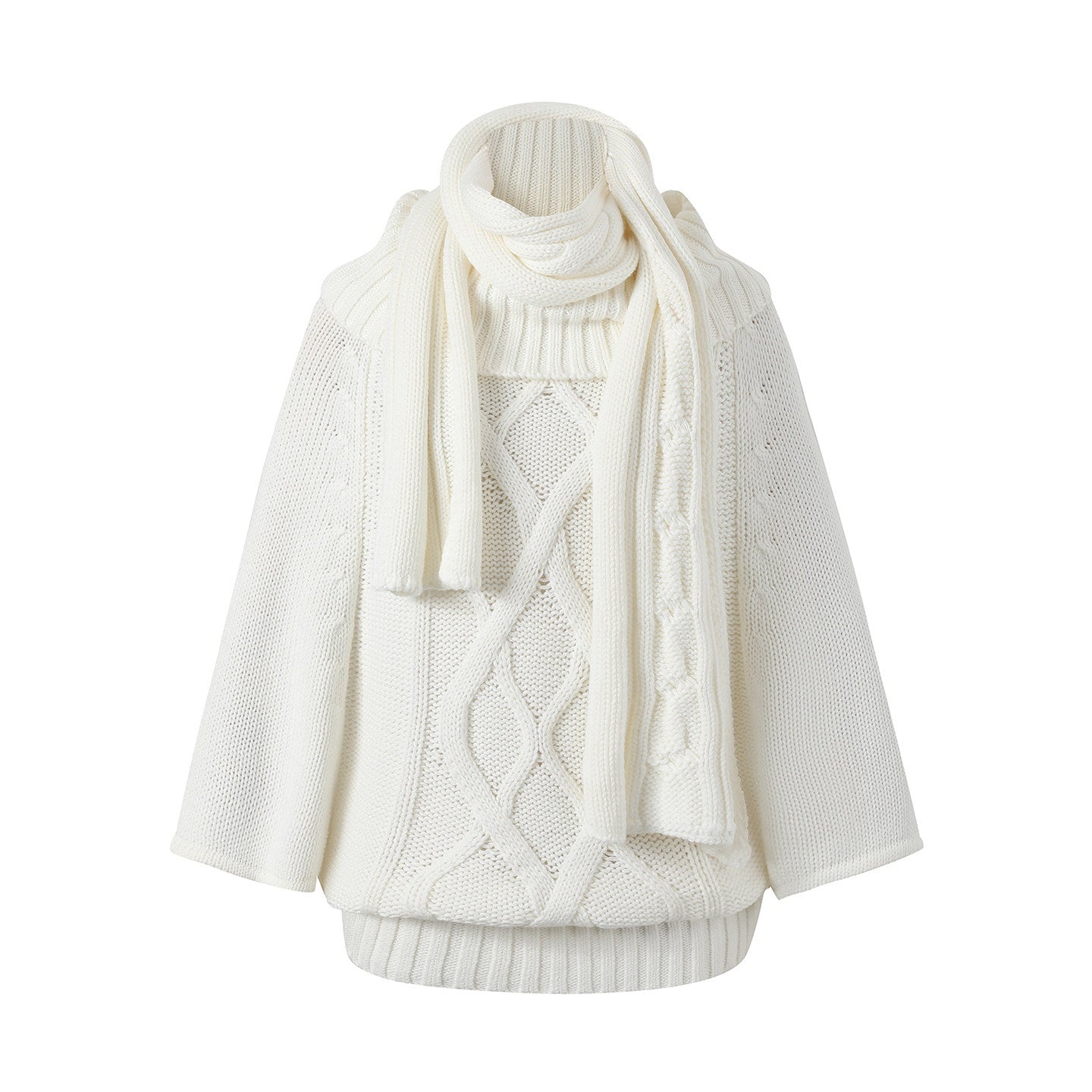 7Shiftin_Cozy_High_Neck_Cropped_Loose_Pullover_Knit_For_Girls_White_Blue_Gray_Sweaters_MISSTT