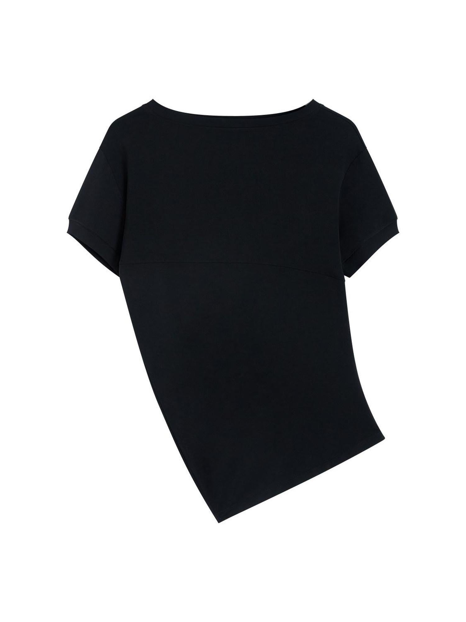 RUN TO THE FUTURE Breathable Modal Slim Fit Boat Neck Casual Women Solid Short Sleeve T-Shirts