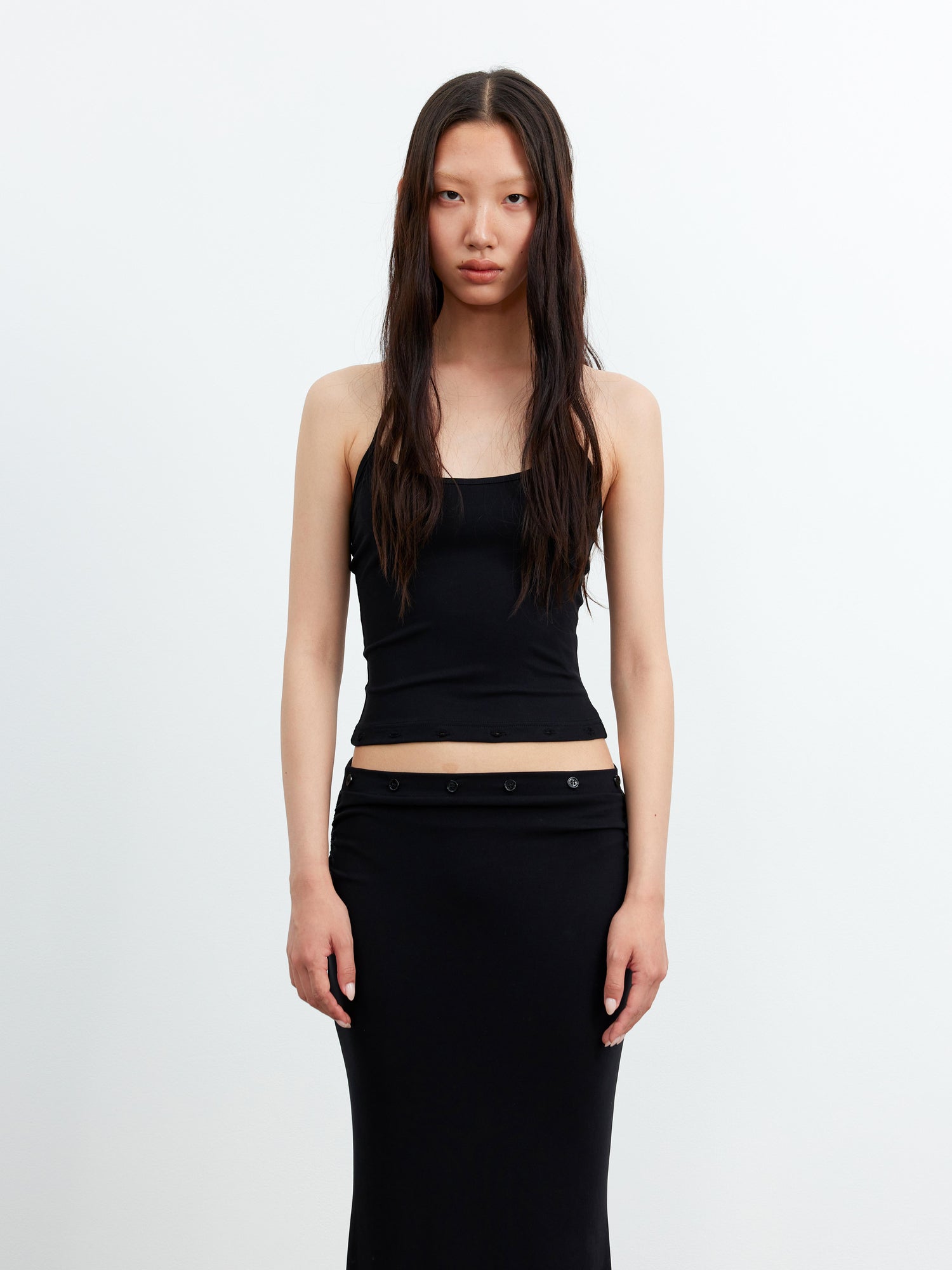 AFTADAWN 2-In-1 Modal Tank Dress With Detachable Lining