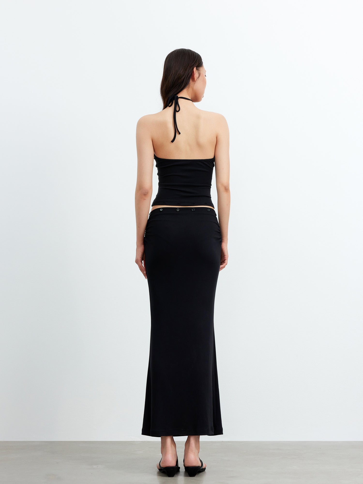 AFTADAWN 2-In-1 Modal Tank Dress With Detachable Lining