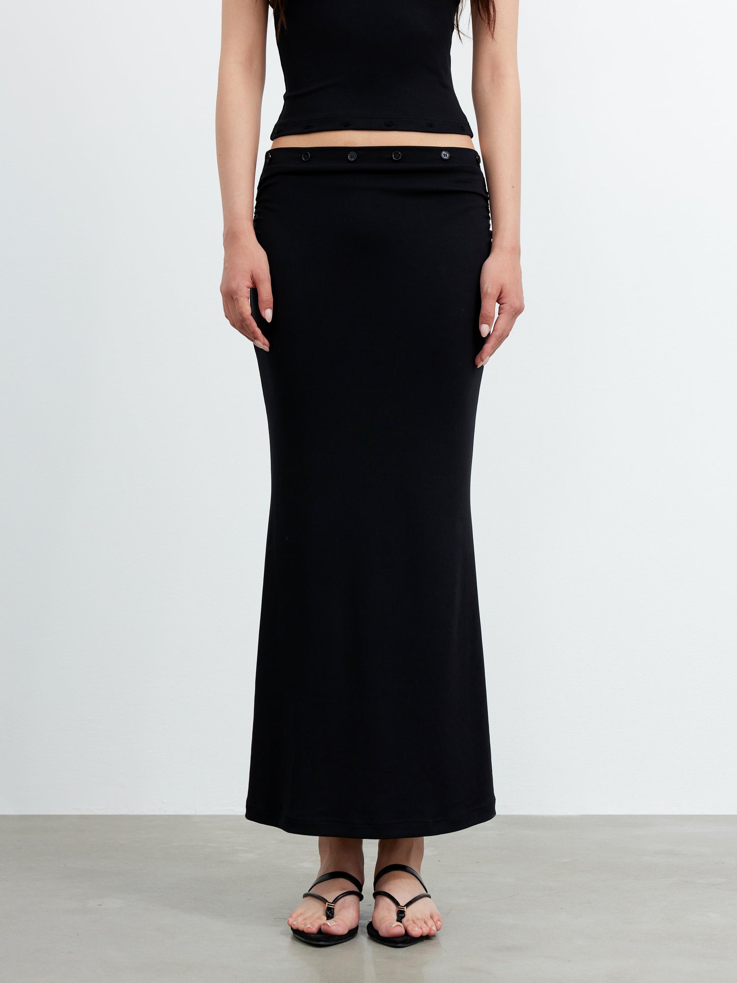 AFTADAWN 2-In-1 Modal Tank Dress With Detachable Lining